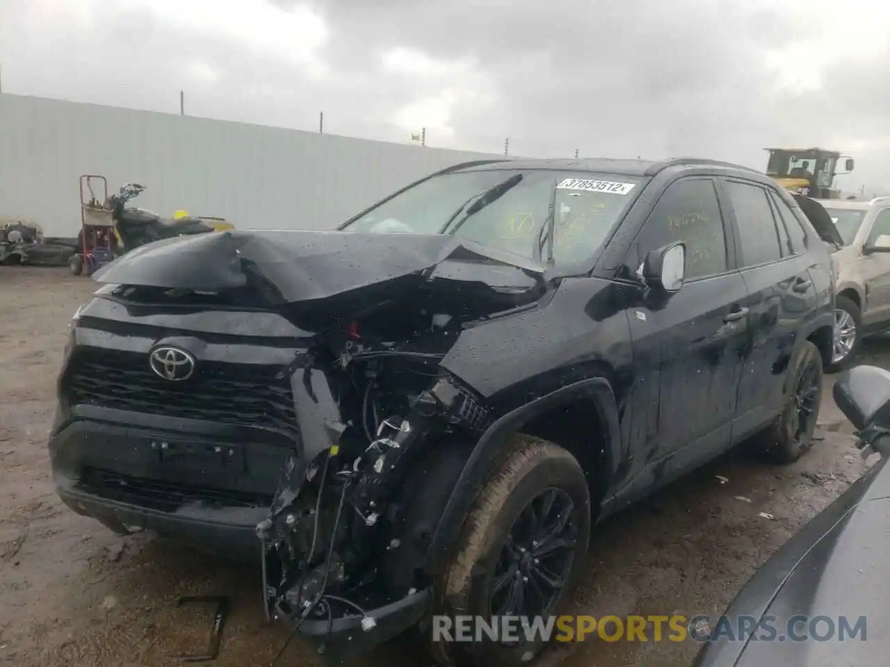 2 Photograph of a damaged car 2T3F1RFVXMC255143 TOYOTA RAV4 2021