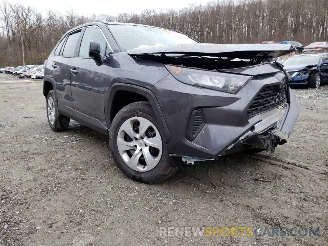 1 Photograph of a damaged car 2T3F1RFVXMW151072 TOYOTA RAV4 2021