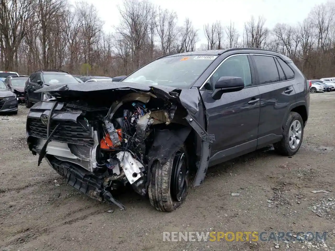 2 Photograph of a damaged car 2T3F1RFVXMW151072 TOYOTA RAV4 2021