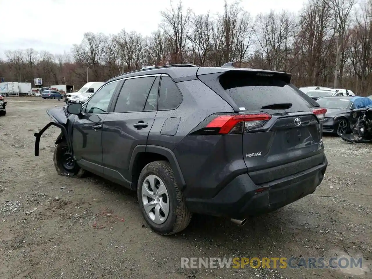 3 Photograph of a damaged car 2T3F1RFVXMW151072 TOYOTA RAV4 2021