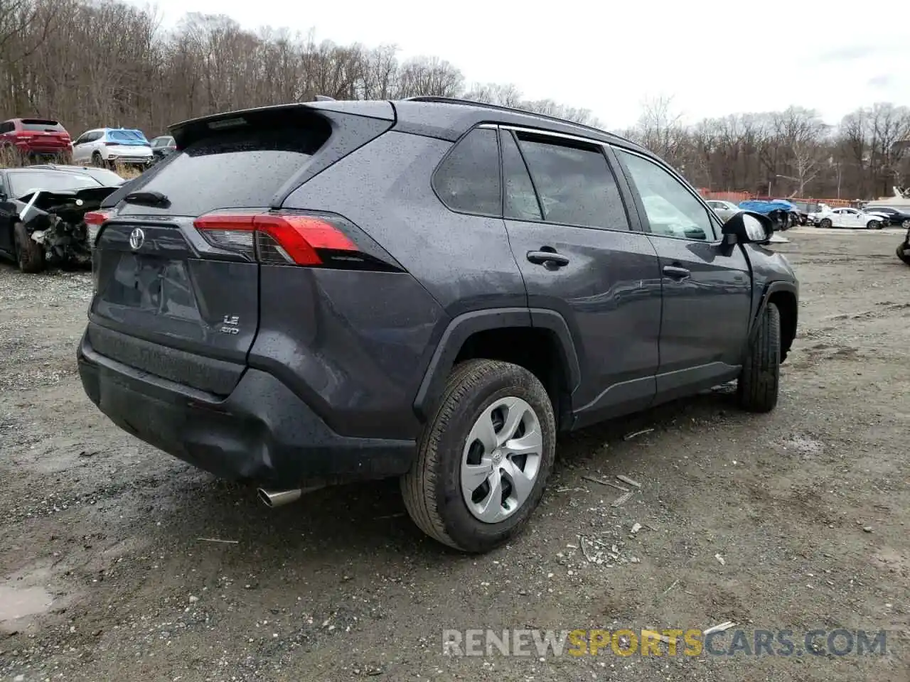 4 Photograph of a damaged car 2T3F1RFVXMW151072 TOYOTA RAV4 2021