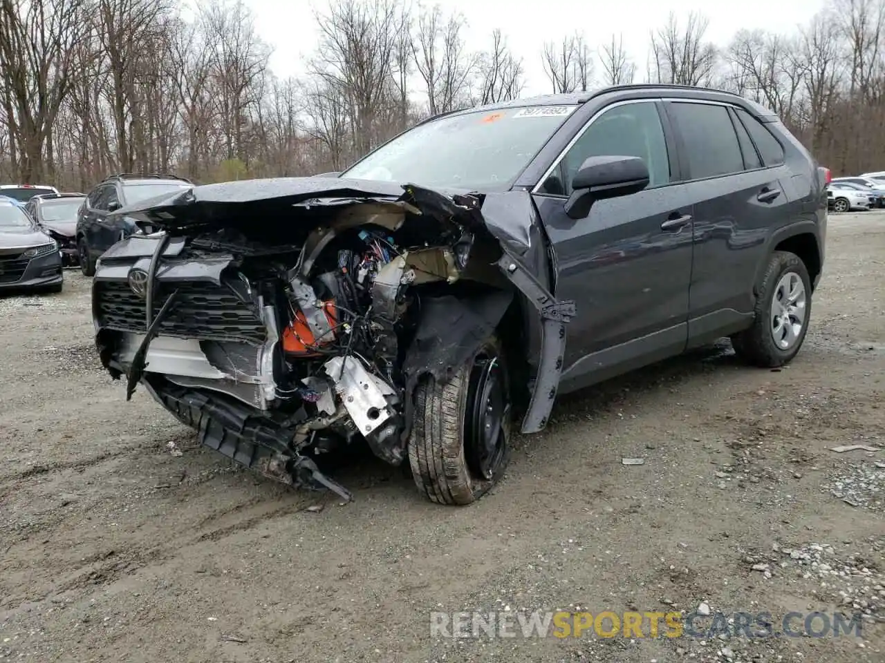 9 Photograph of a damaged car 2T3F1RFVXMW151072 TOYOTA RAV4 2021