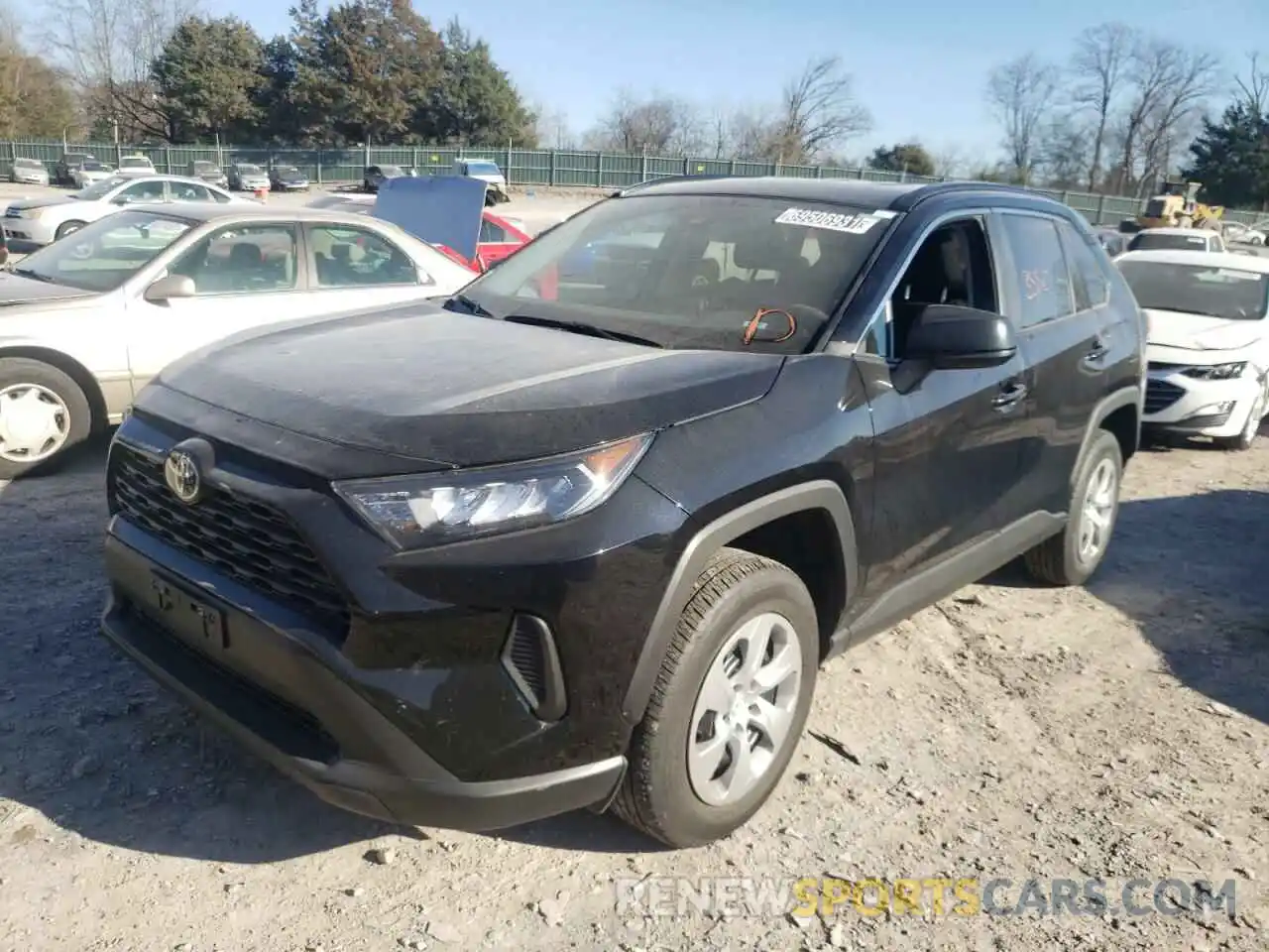 2 Фотография поврежденного автомобиля 2T3F1RFVXMW175534 TOYOTA RAV4 2021