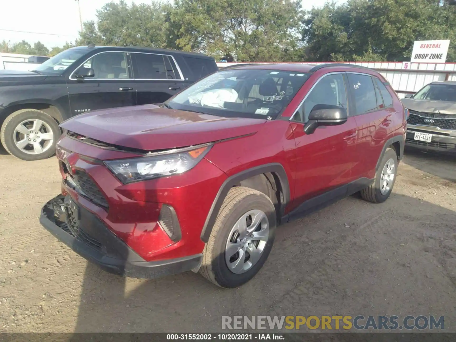 2 Photograph of a damaged car 2T3F1RFVXMW194794 TOYOTA RAV4 2021