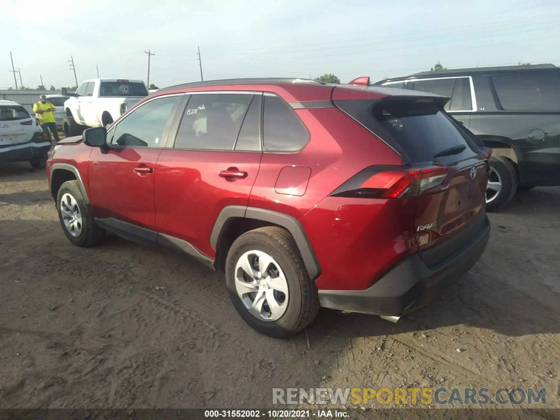 3 Photograph of a damaged car 2T3F1RFVXMW194794 TOYOTA RAV4 2021