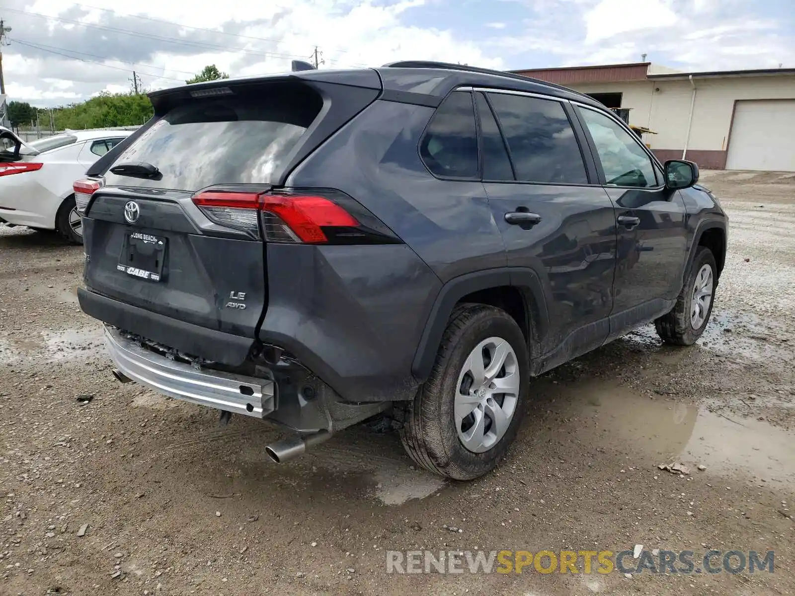 4 Photograph of a damaged car 2T3F1RFVXMW199574 TOYOTA RAV4 2021