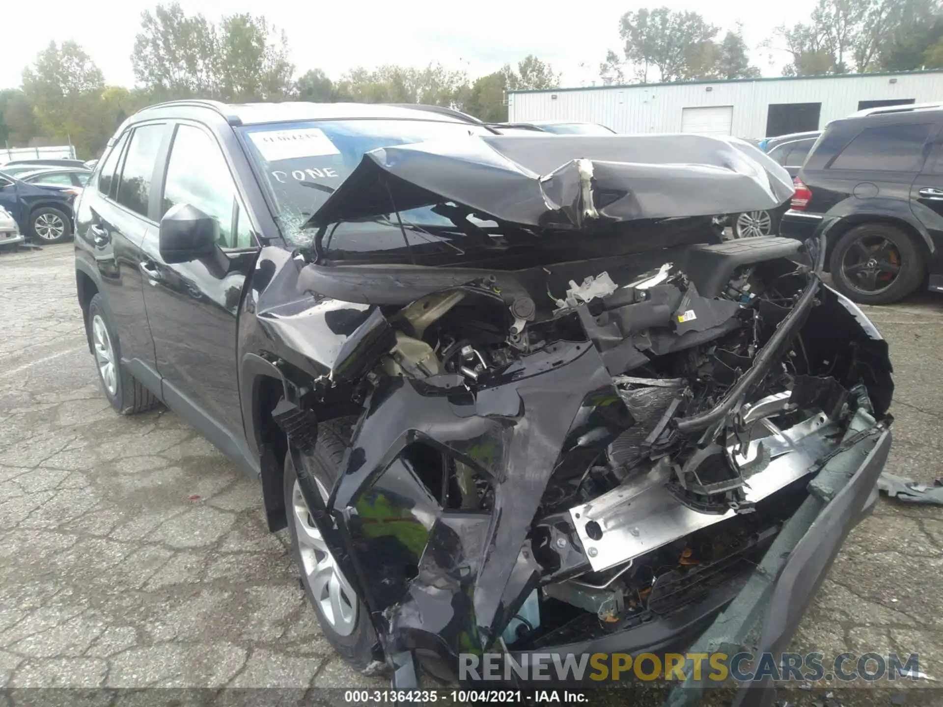 1 Photograph of a damaged car 2T3F1RFVXMW212534 TOYOTA RAV4 2021