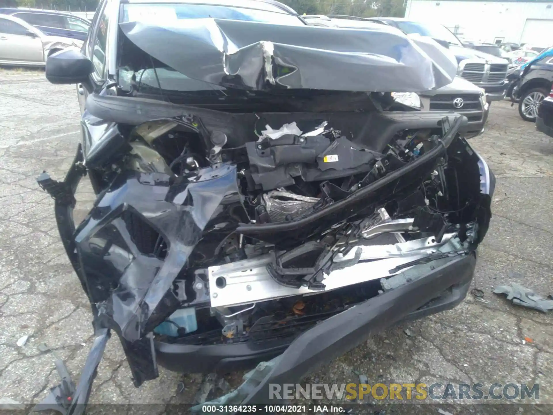 6 Photograph of a damaged car 2T3F1RFVXMW212534 TOYOTA RAV4 2021