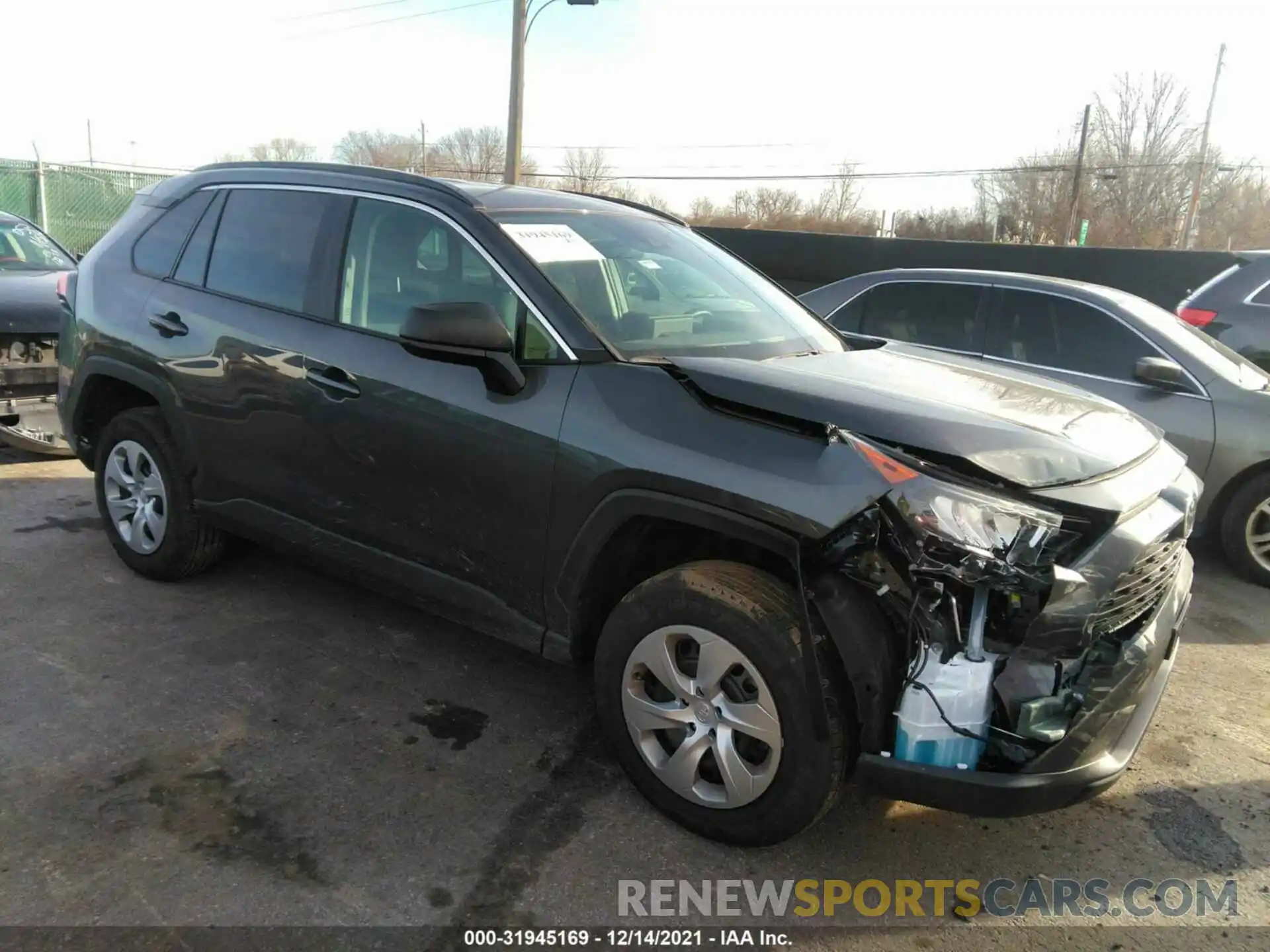 1 Photograph of a damaged car 2T3F1RFVXMW228247 TOYOTA RAV4 2021