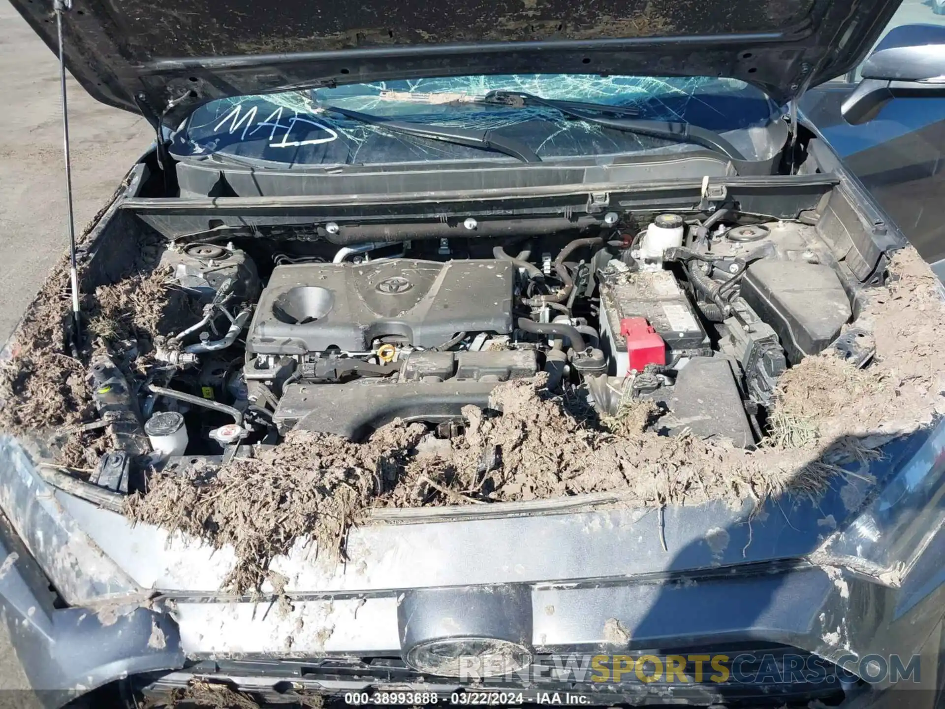 10 Photograph of a damaged car 2T3G1RFV0MC191179 TOYOTA RAV4 2021