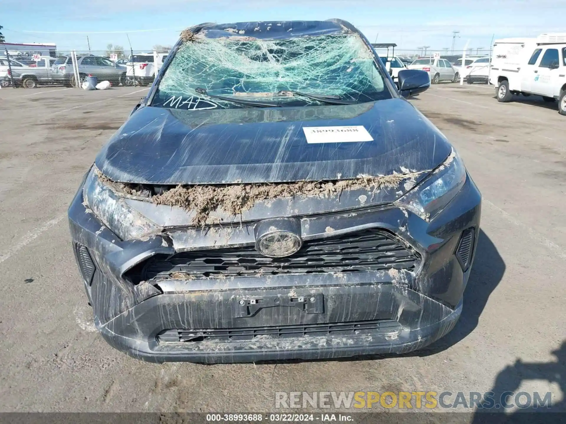 12 Photograph of a damaged car 2T3G1RFV0MC191179 TOYOTA RAV4 2021