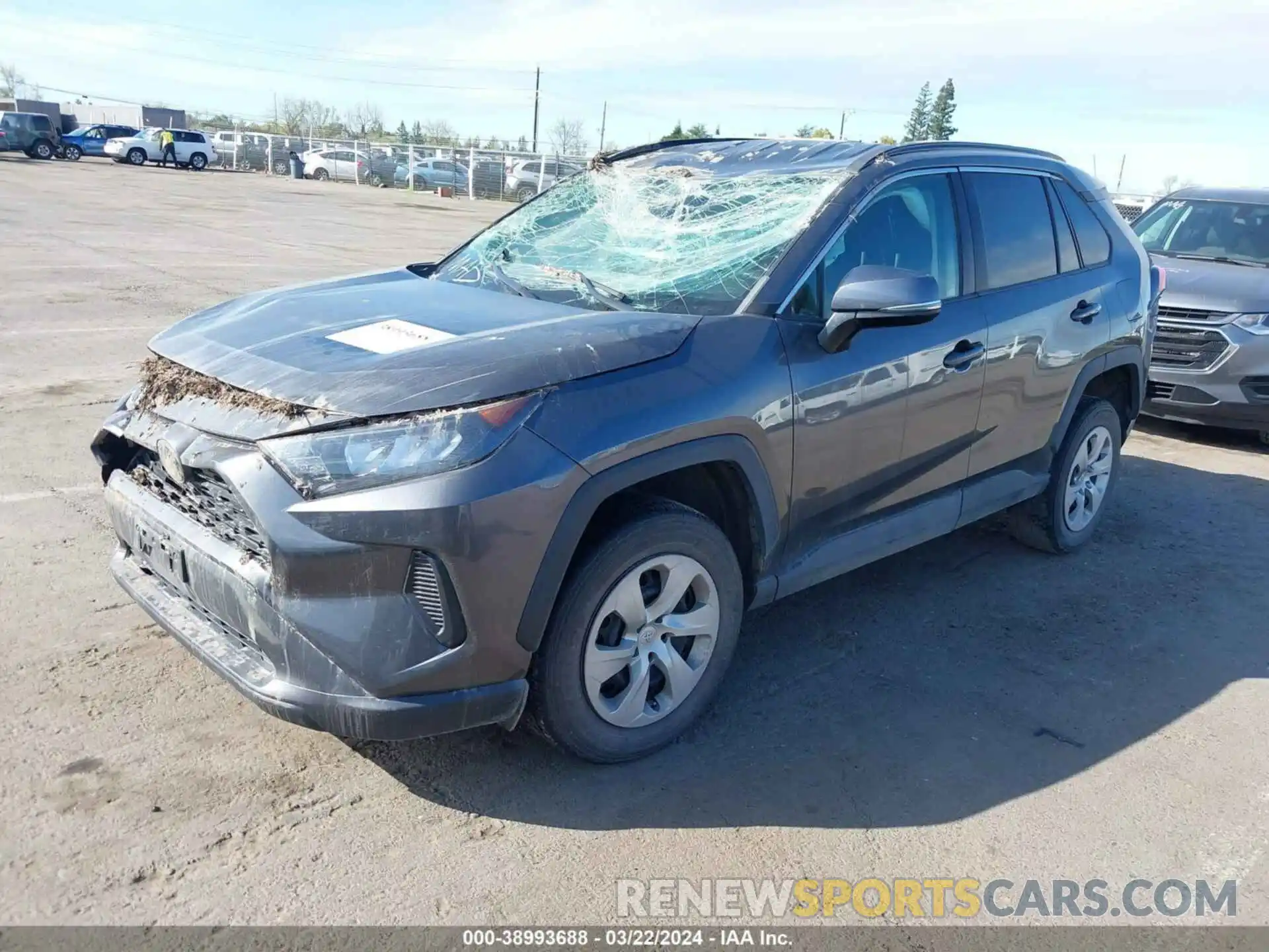 2 Photograph of a damaged car 2T3G1RFV0MC191179 TOYOTA RAV4 2021