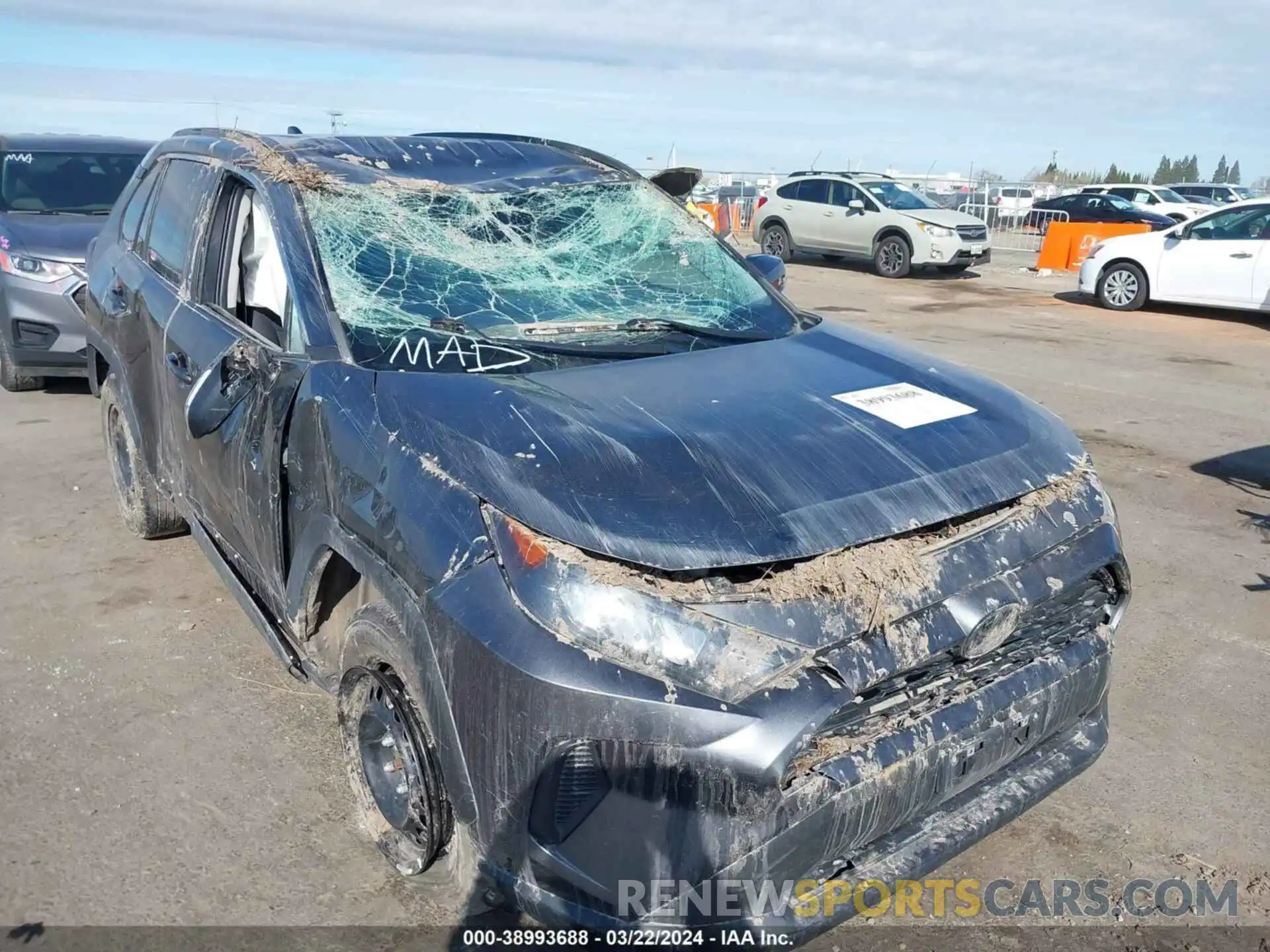 6 Фотография поврежденного автомобиля 2T3G1RFV0MC191179 TOYOTA RAV4 2021