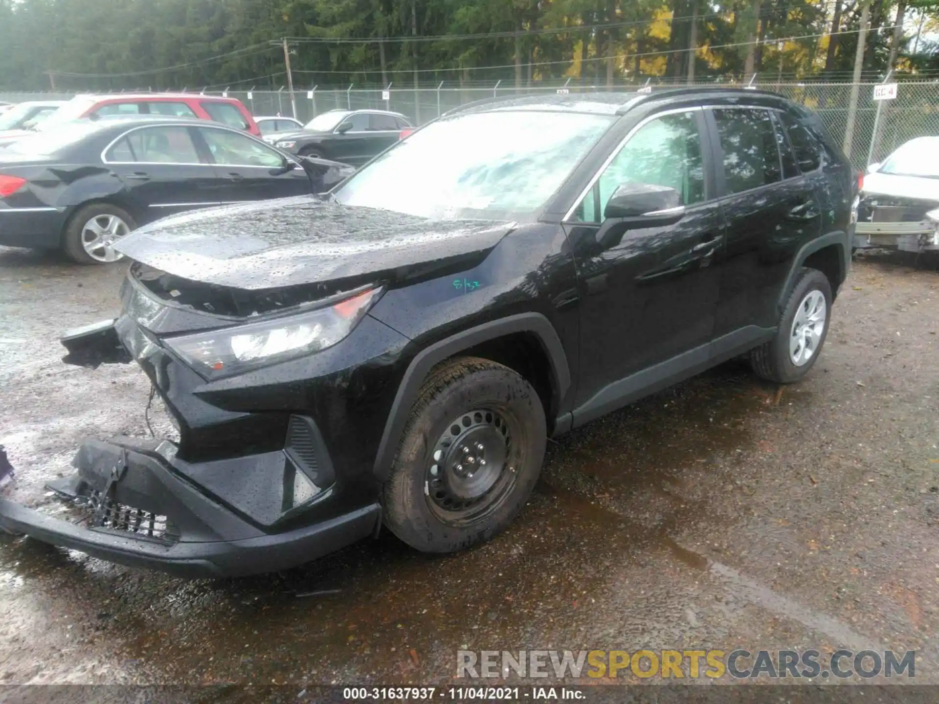 2 Photograph of a damaged car 2T3G1RFV0MC210023 TOYOTA RAV4 2021