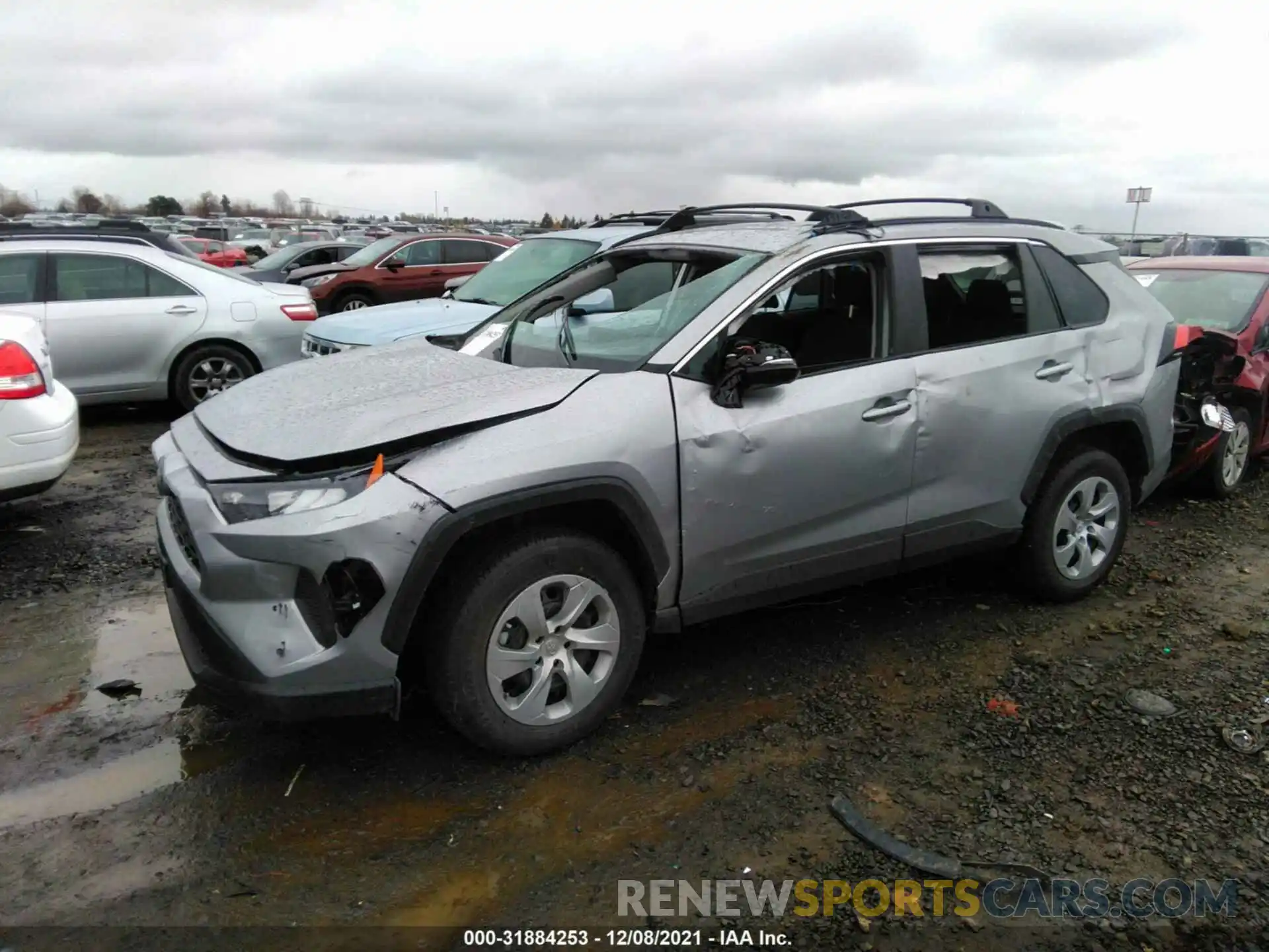 2 Фотография поврежденного автомобиля 2T3G1RFV0MC216341 TOYOTA RAV4 2021