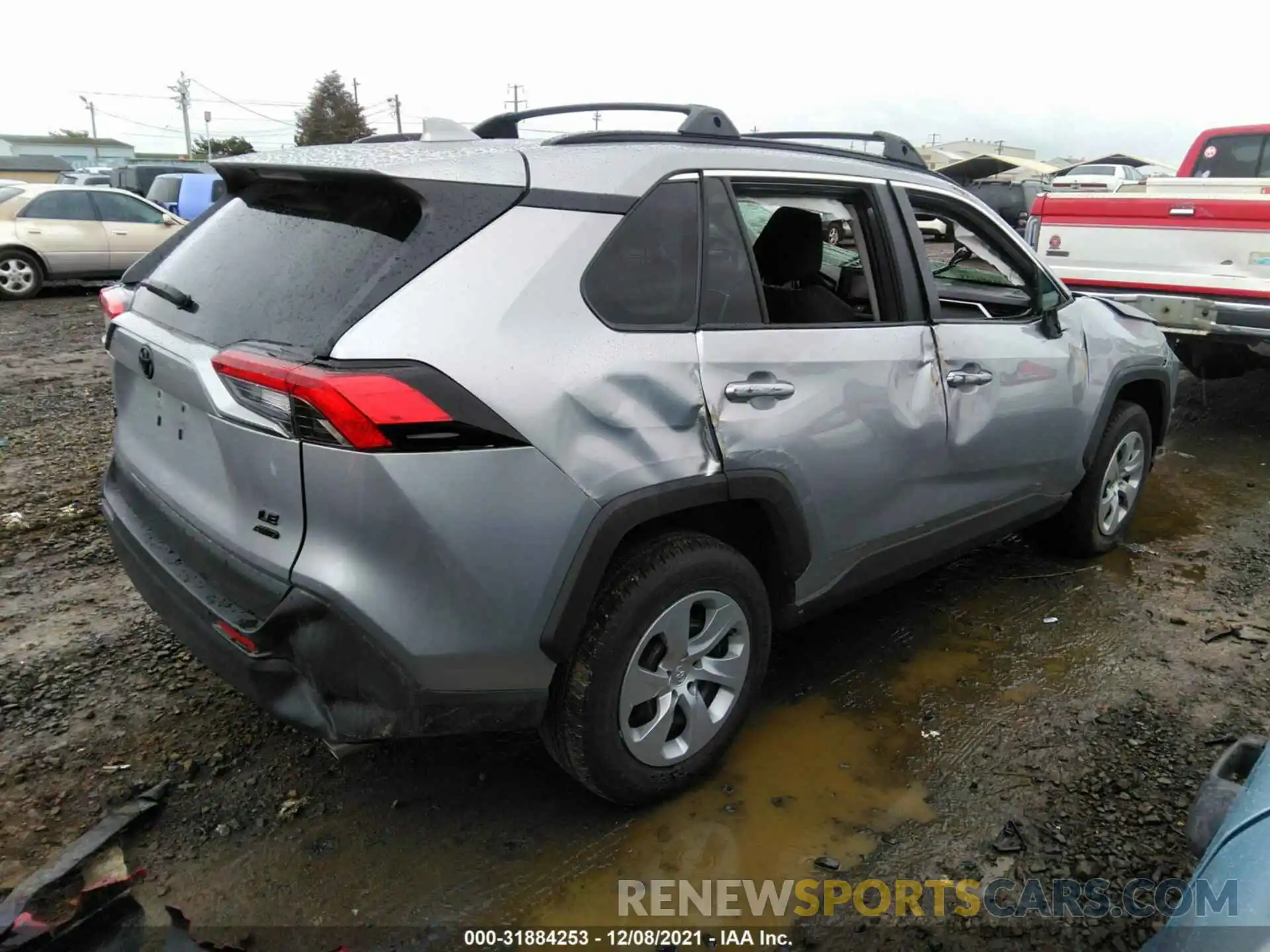 4 Фотография поврежденного автомобиля 2T3G1RFV0MC216341 TOYOTA RAV4 2021