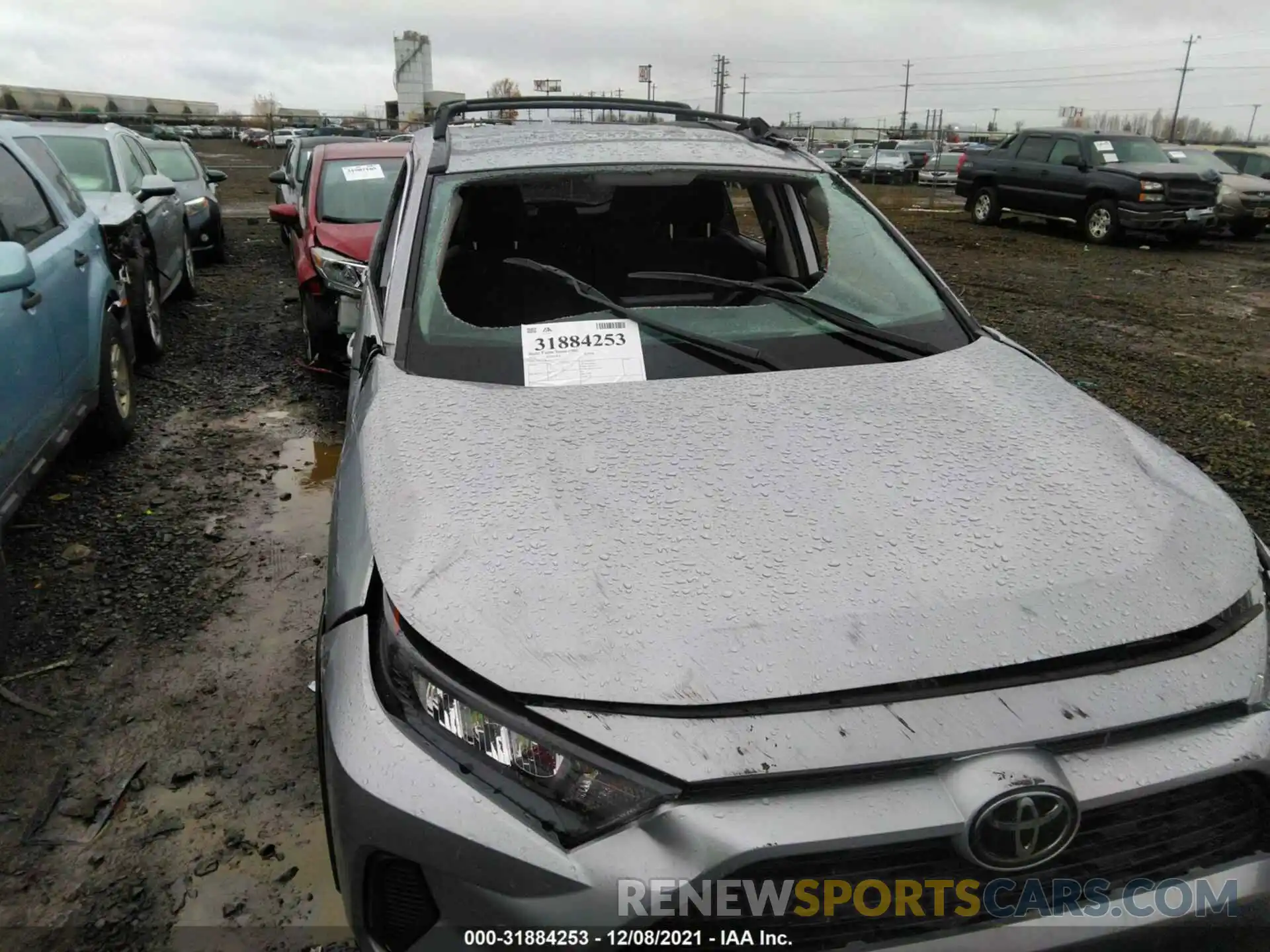 6 Фотография поврежденного автомобиля 2T3G1RFV0MC216341 TOYOTA RAV4 2021