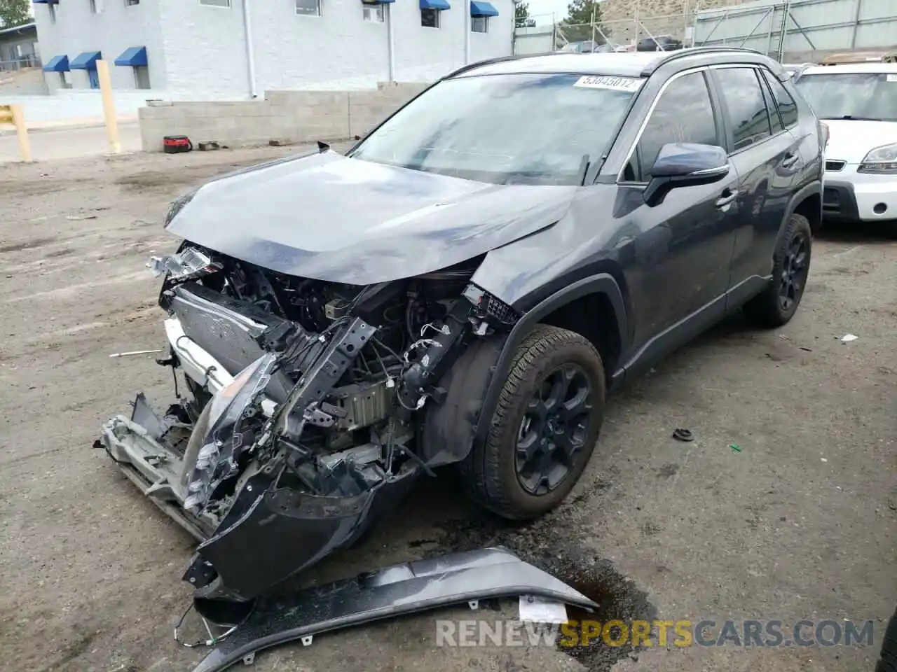 2 Photograph of a damaged car 2T3G1RFV0MW140568 TOYOTA RAV4 2021