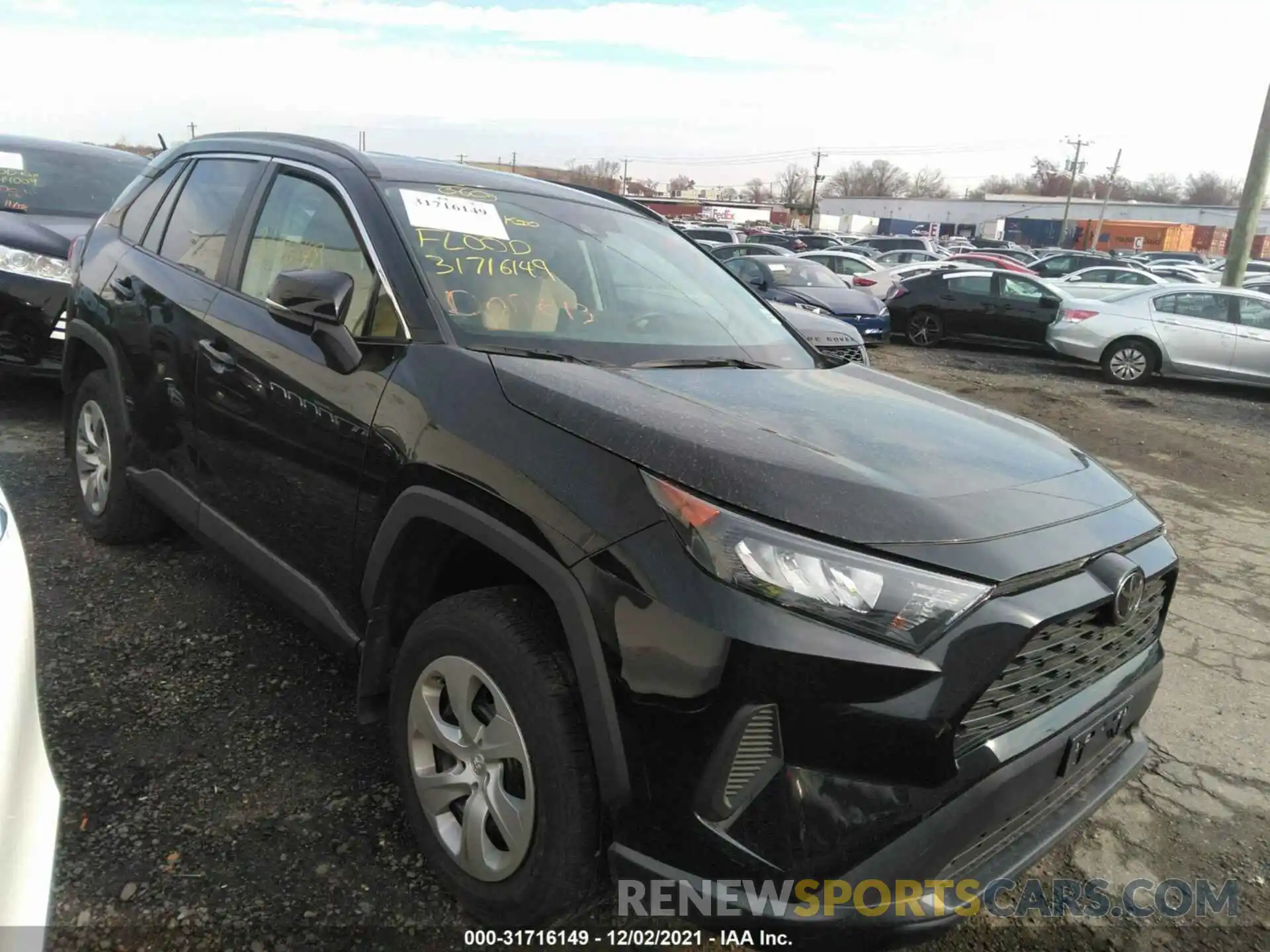 1 Фотография поврежденного автомобиля 2T3G1RFV0MW164434 TOYOTA RAV4 2021