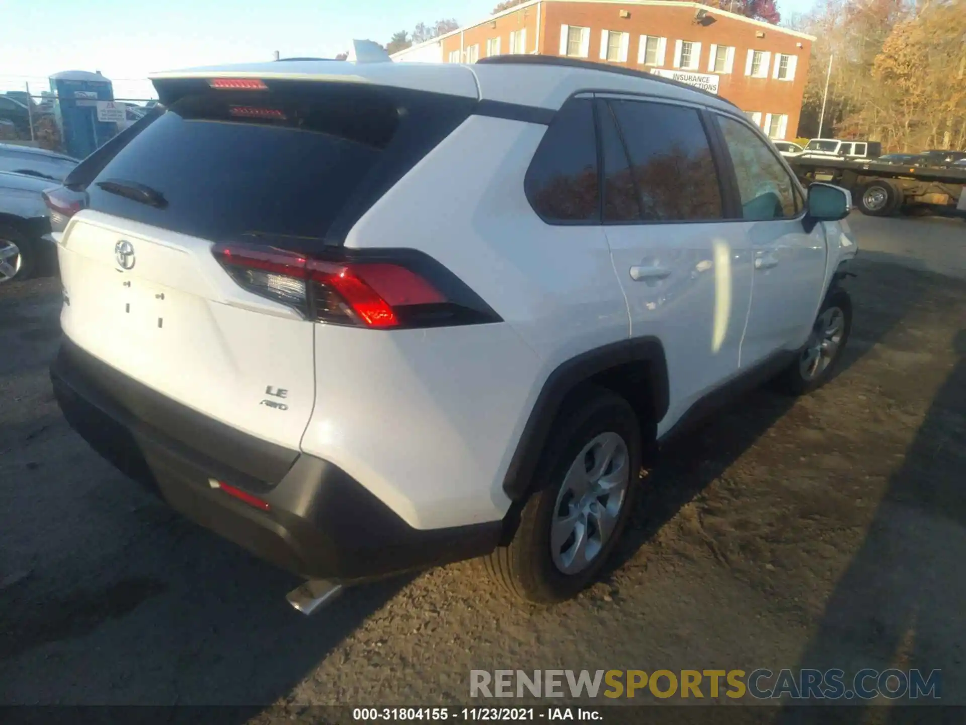 4 Фотография поврежденного автомобиля 2T3G1RFV0MW229685 TOYOTA RAV4 2021