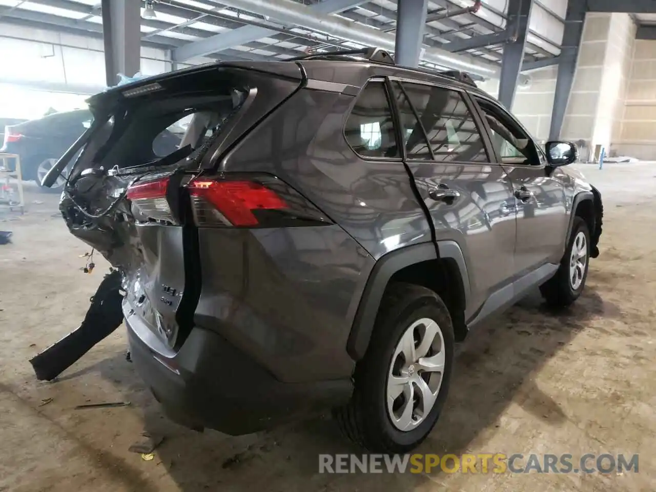 4 Photograph of a damaged car 2T3G1RFV1MC163066 TOYOTA RAV4 2021