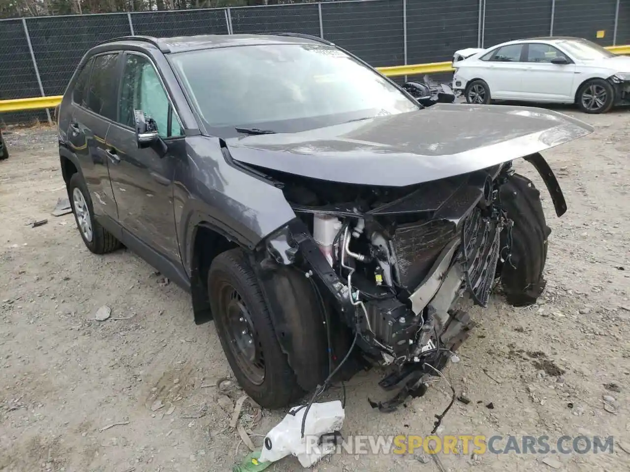 1 Photograph of a damaged car 2T3G1RFV1MC189358 TOYOTA RAV4 2021