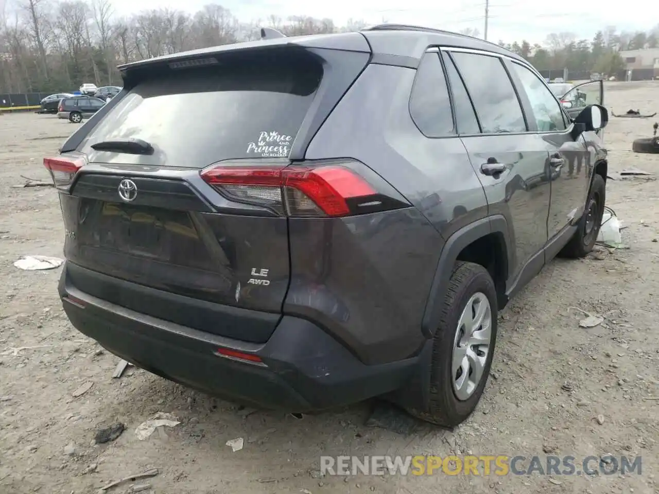 4 Photograph of a damaged car 2T3G1RFV1MC189358 TOYOTA RAV4 2021