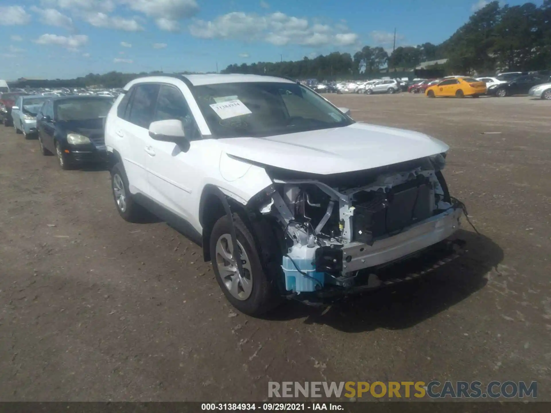 1 Photograph of a damaged car 2T3G1RFV1MC189666 TOYOTA RAV4 2021