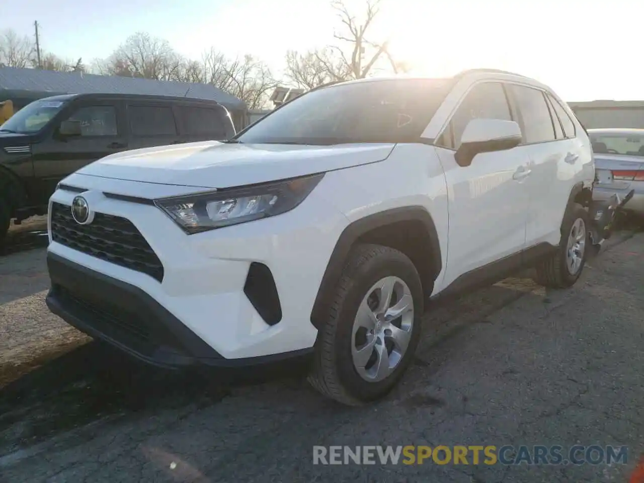 2 Photograph of a damaged car 2T3G1RFV1MC228630 TOYOTA RAV4 2021