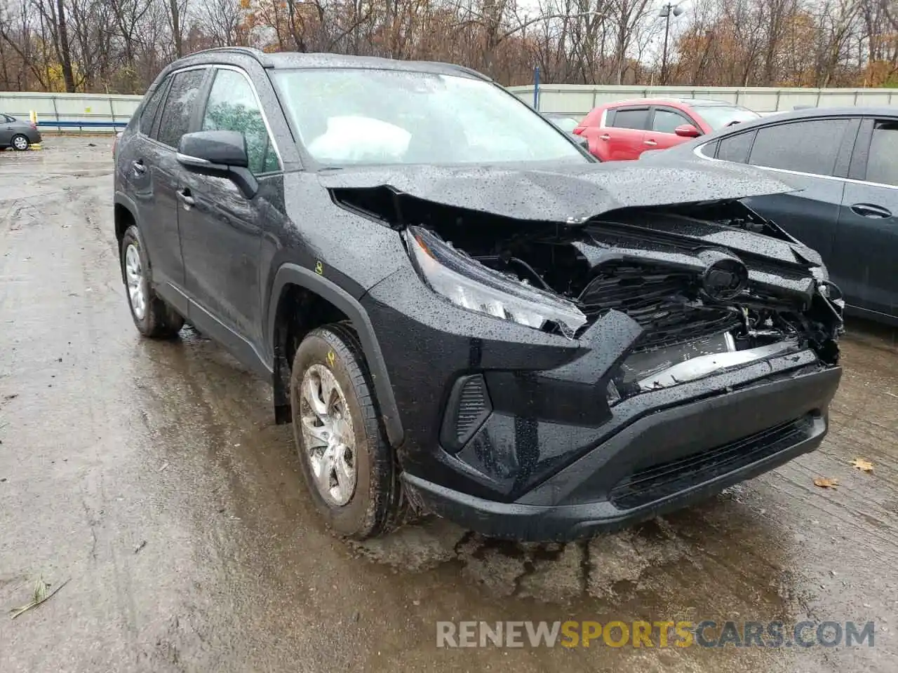 1 Photograph of a damaged car 2T3G1RFV1MC234122 TOYOTA RAV4 2021