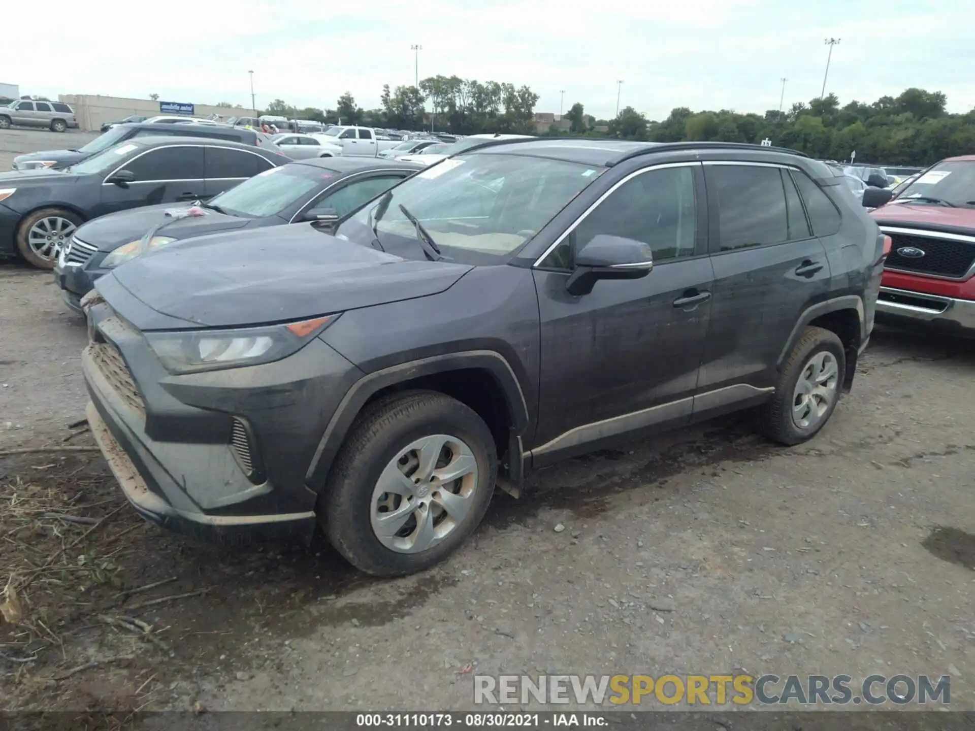 2 Photograph of a damaged car 2T3G1RFV1MW143270 TOYOTA RAV4 2021