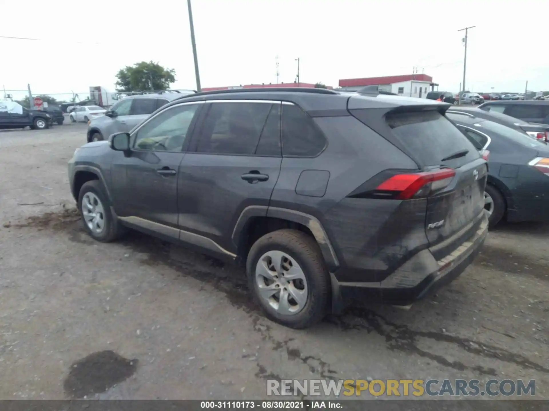 3 Photograph of a damaged car 2T3G1RFV1MW143270 TOYOTA RAV4 2021