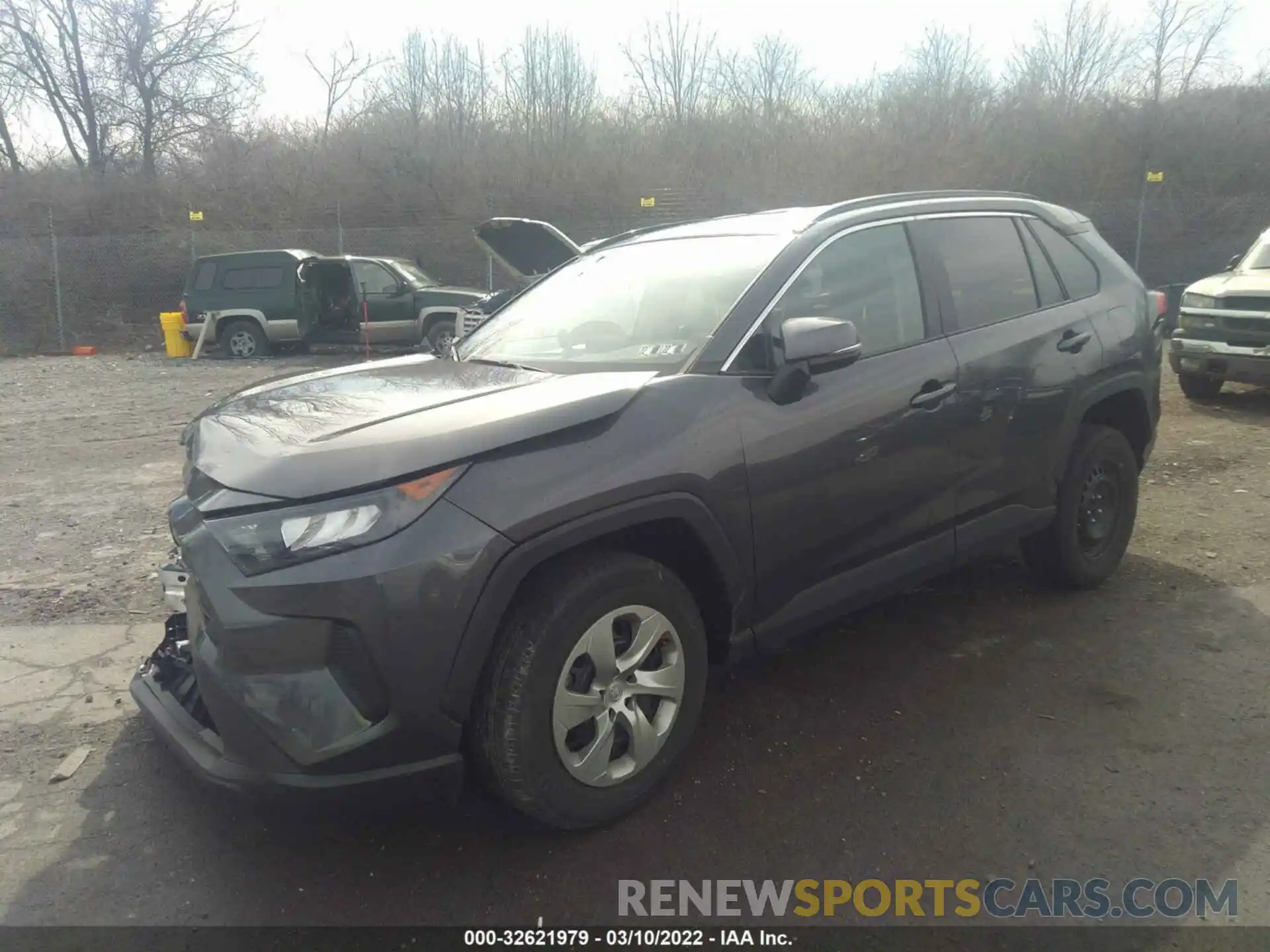 2 Photograph of a damaged car 2T3G1RFV1MW164376 TOYOTA RAV4 2021