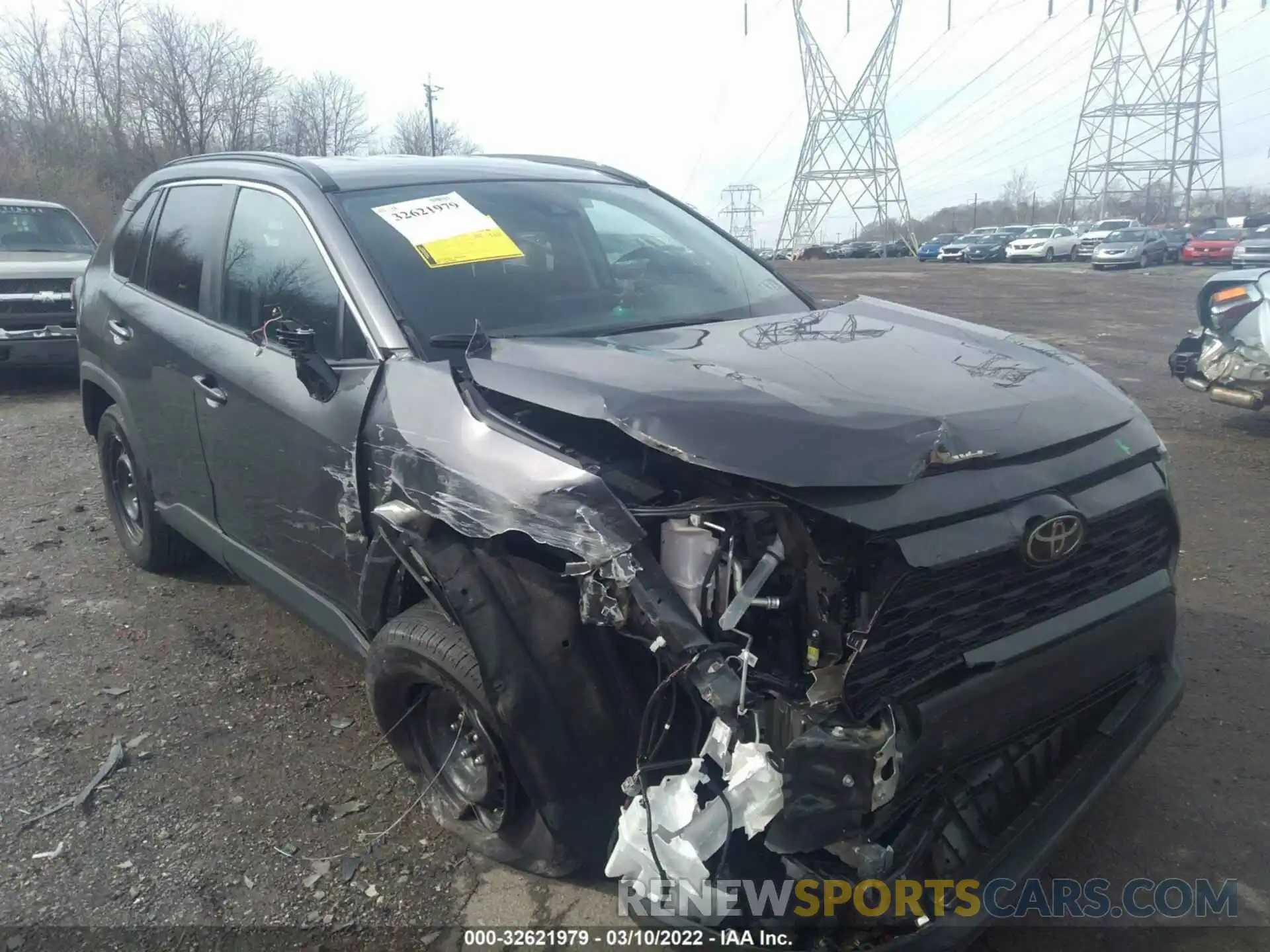 6 Photograph of a damaged car 2T3G1RFV1MW164376 TOYOTA RAV4 2021