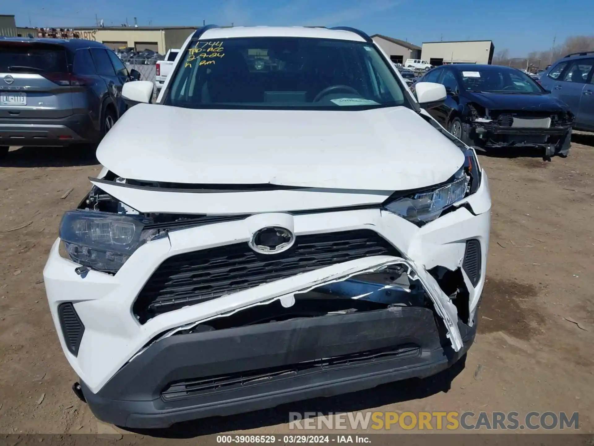 12 Photograph of a damaged car 2T3G1RFV1MW168766 TOYOTA RAV4 2021