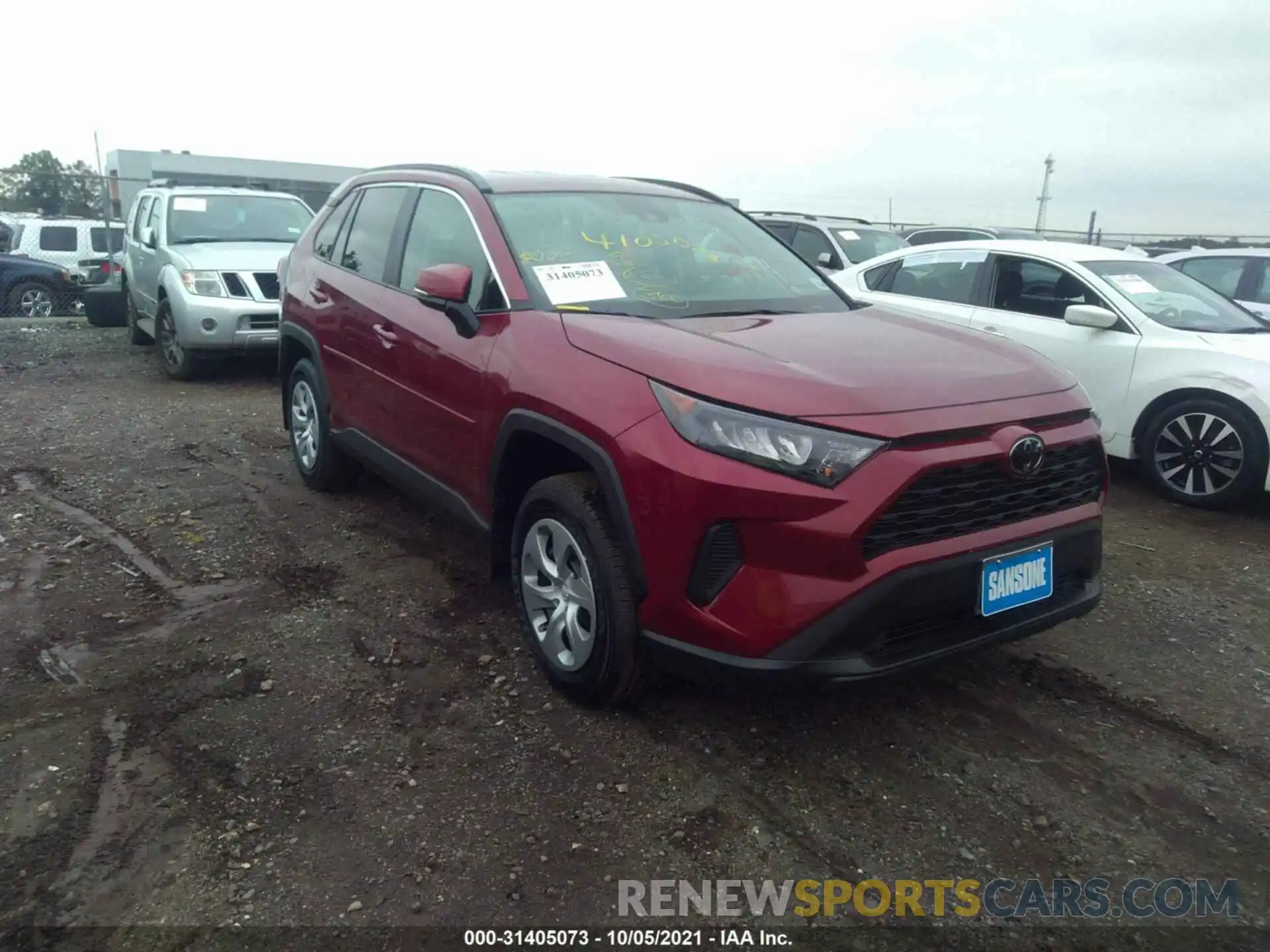 1 Фотография поврежденного автомобиля 2T3G1RFV1MW228304 TOYOTA RAV4 2021