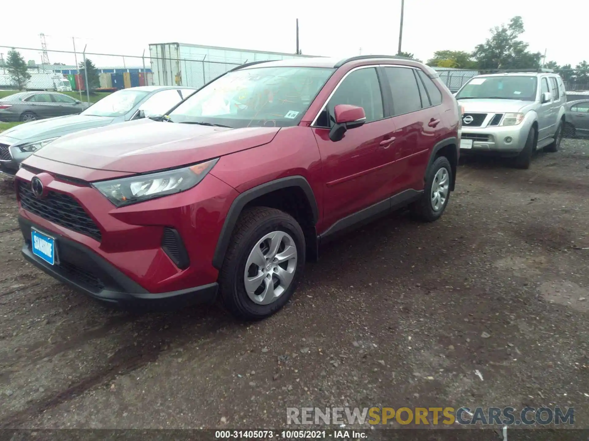 2 Фотография поврежденного автомобиля 2T3G1RFV1MW228304 TOYOTA RAV4 2021