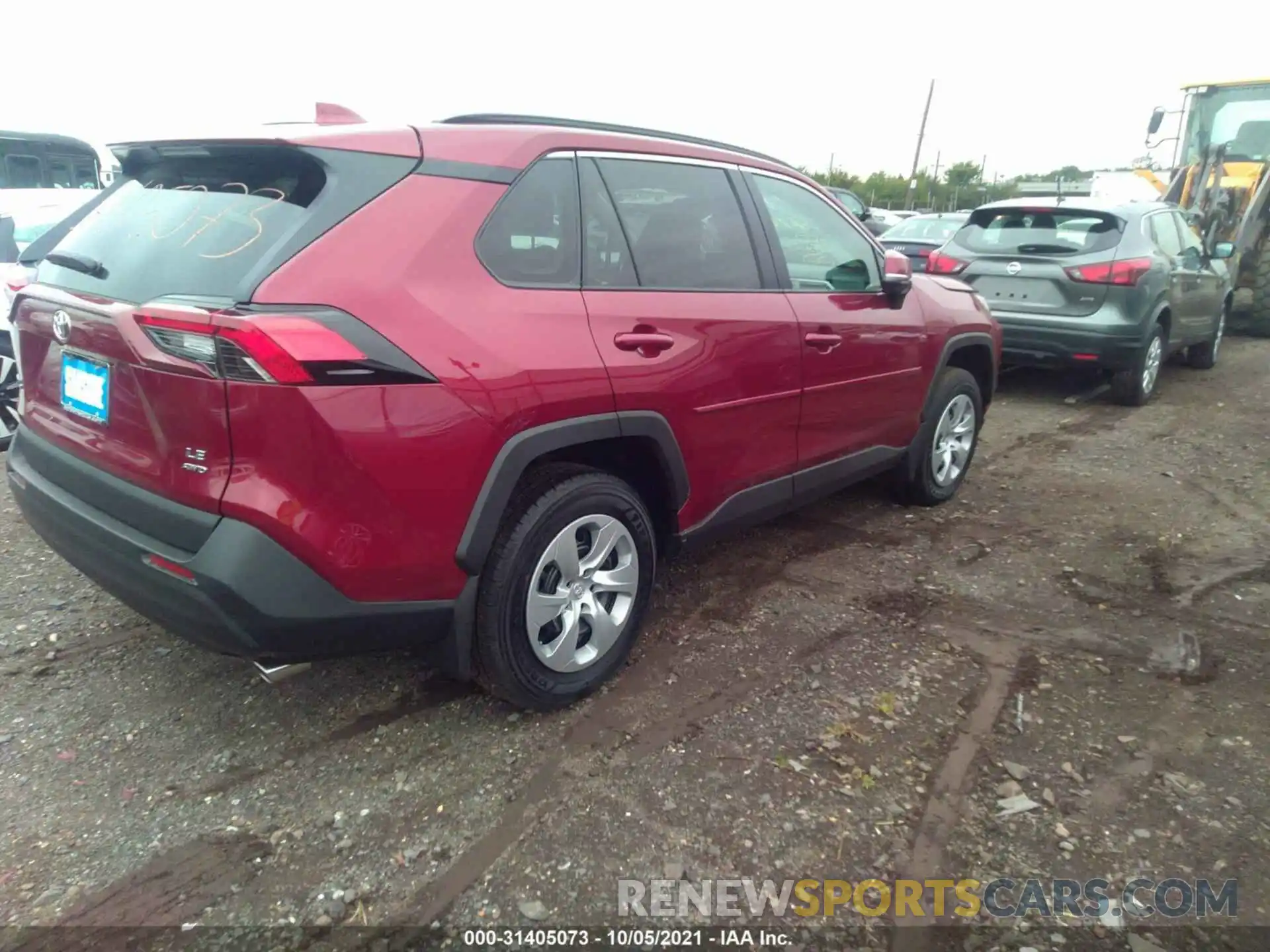 4 Фотография поврежденного автомобиля 2T3G1RFV1MW228304 TOYOTA RAV4 2021