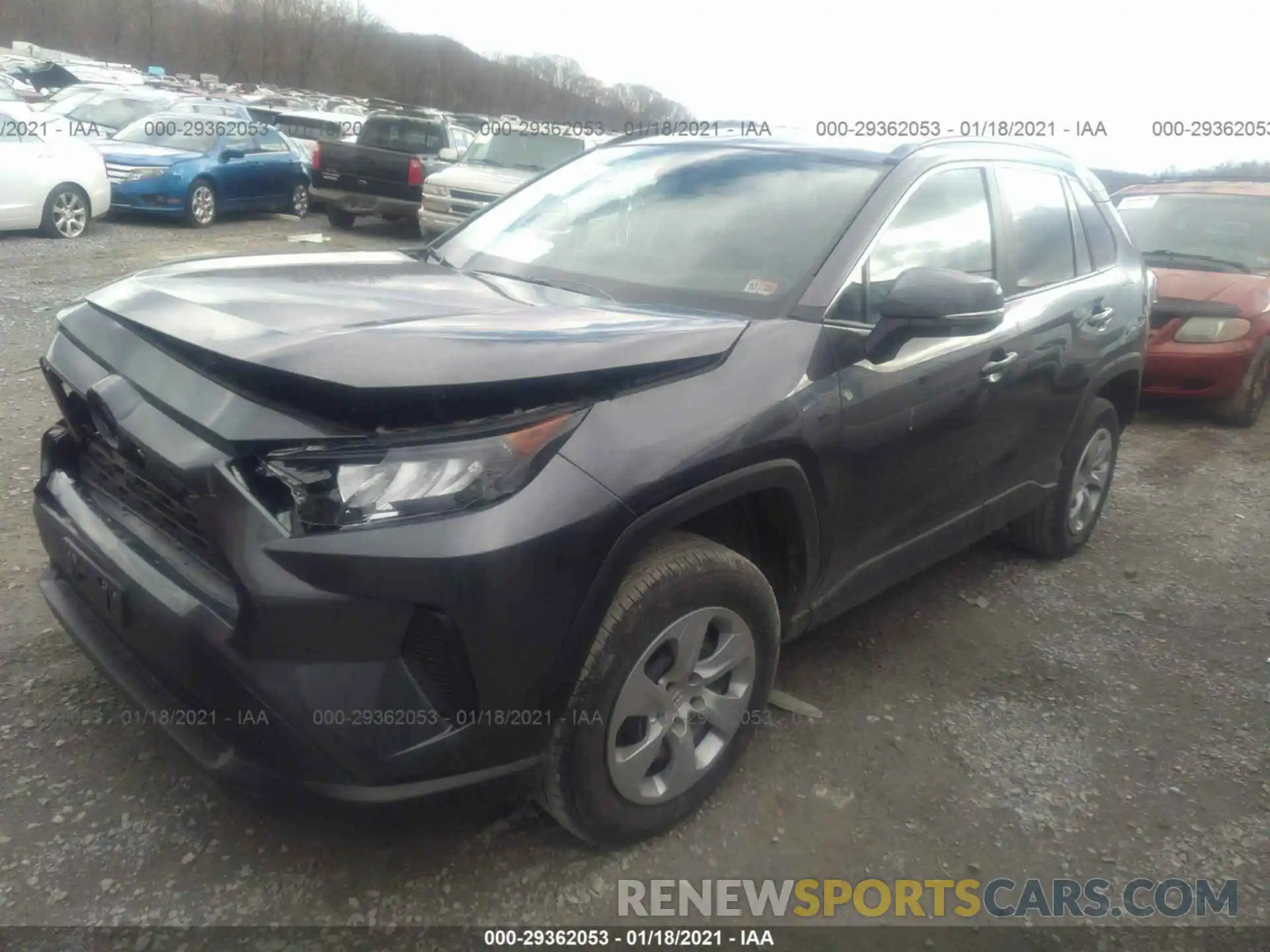 2 Photograph of a damaged car 2T3G1RFV2MC149340 TOYOTA RAV4 2021