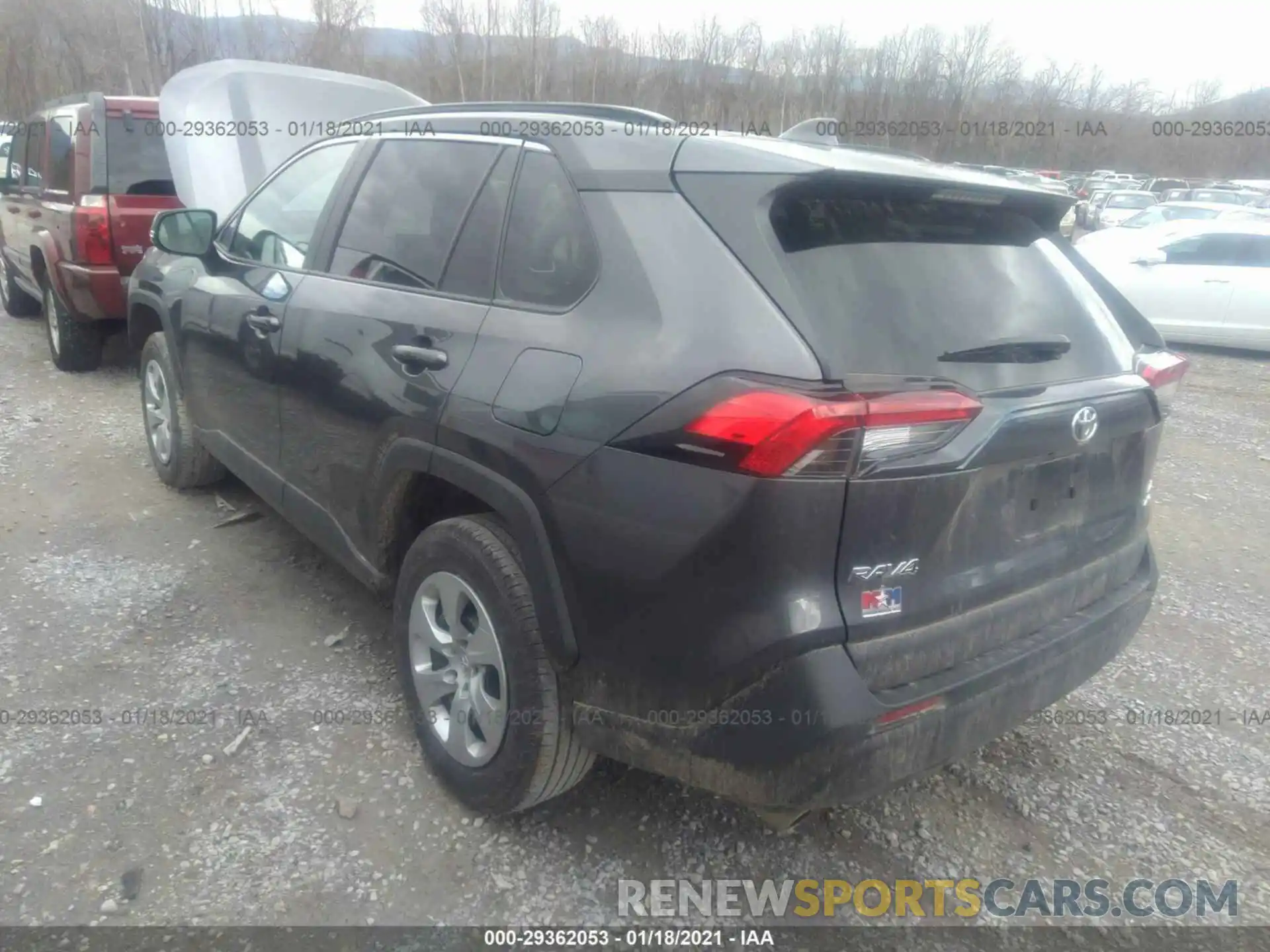 3 Фотография поврежденного автомобиля 2T3G1RFV2MC149340 TOYOTA RAV4 2021