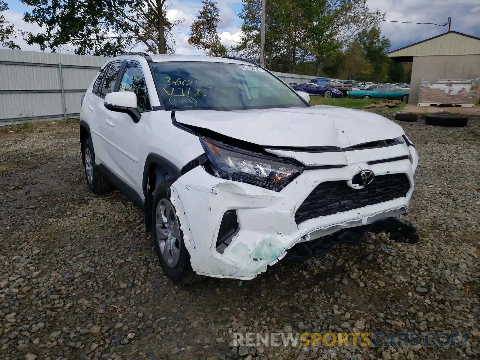 1 Photograph of a damaged car 2T3G1RFV2MC162489 TOYOTA RAV4 2021