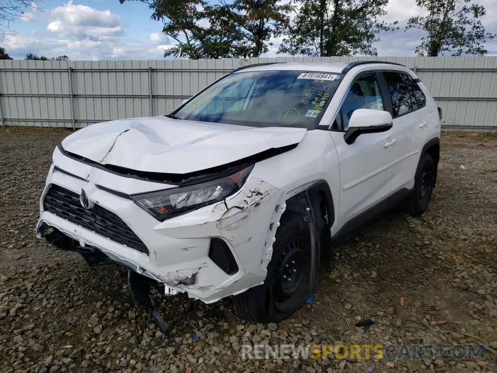 2 Фотография поврежденного автомобиля 2T3G1RFV2MC162489 TOYOTA RAV4 2021