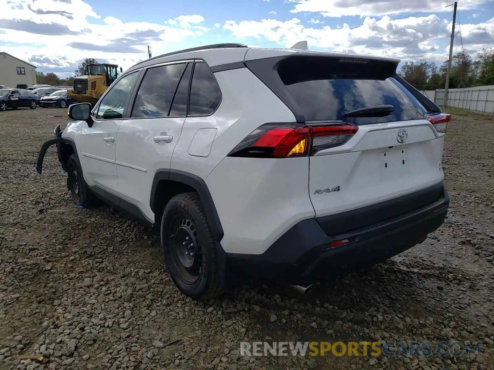 3 Photograph of a damaged car 2T3G1RFV2MC162489 TOYOTA RAV4 2021