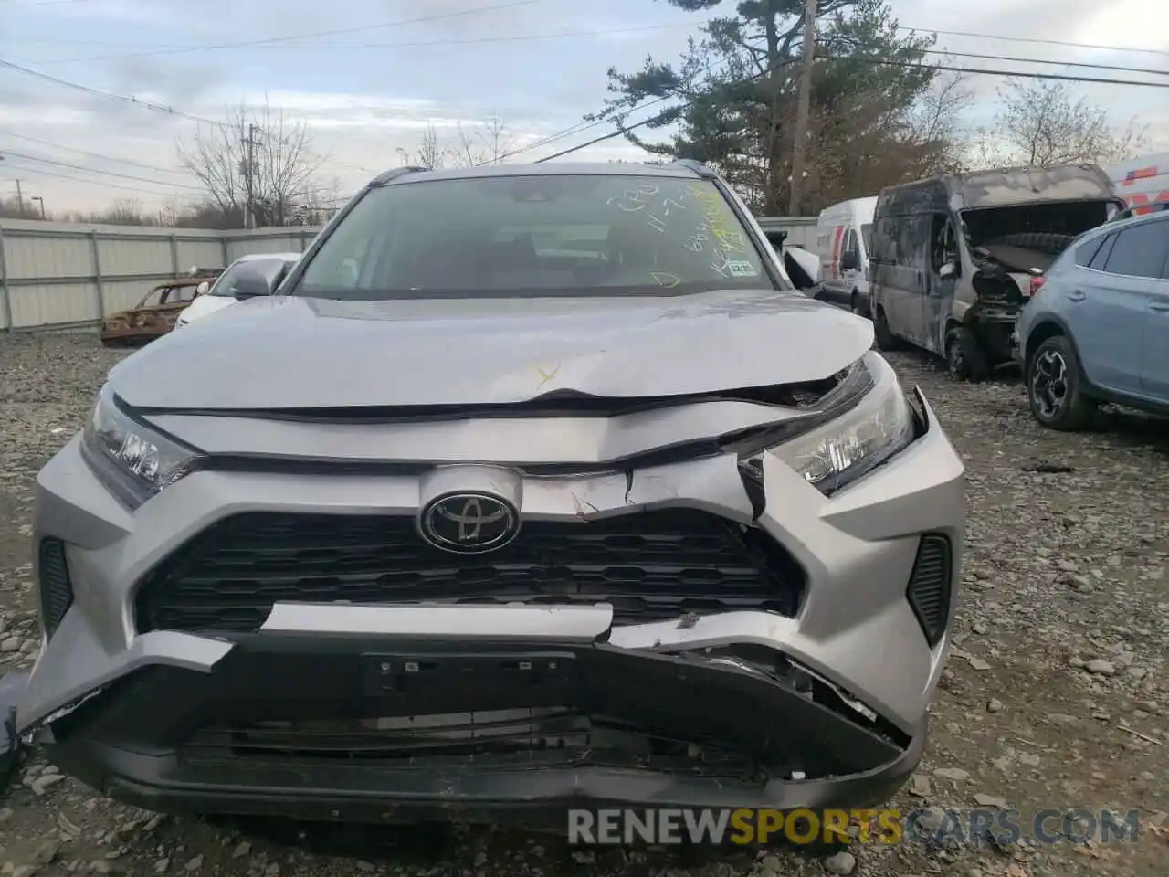 9 Photograph of a damaged car 2T3G1RFV2MC166400 TOYOTA RAV4 2021