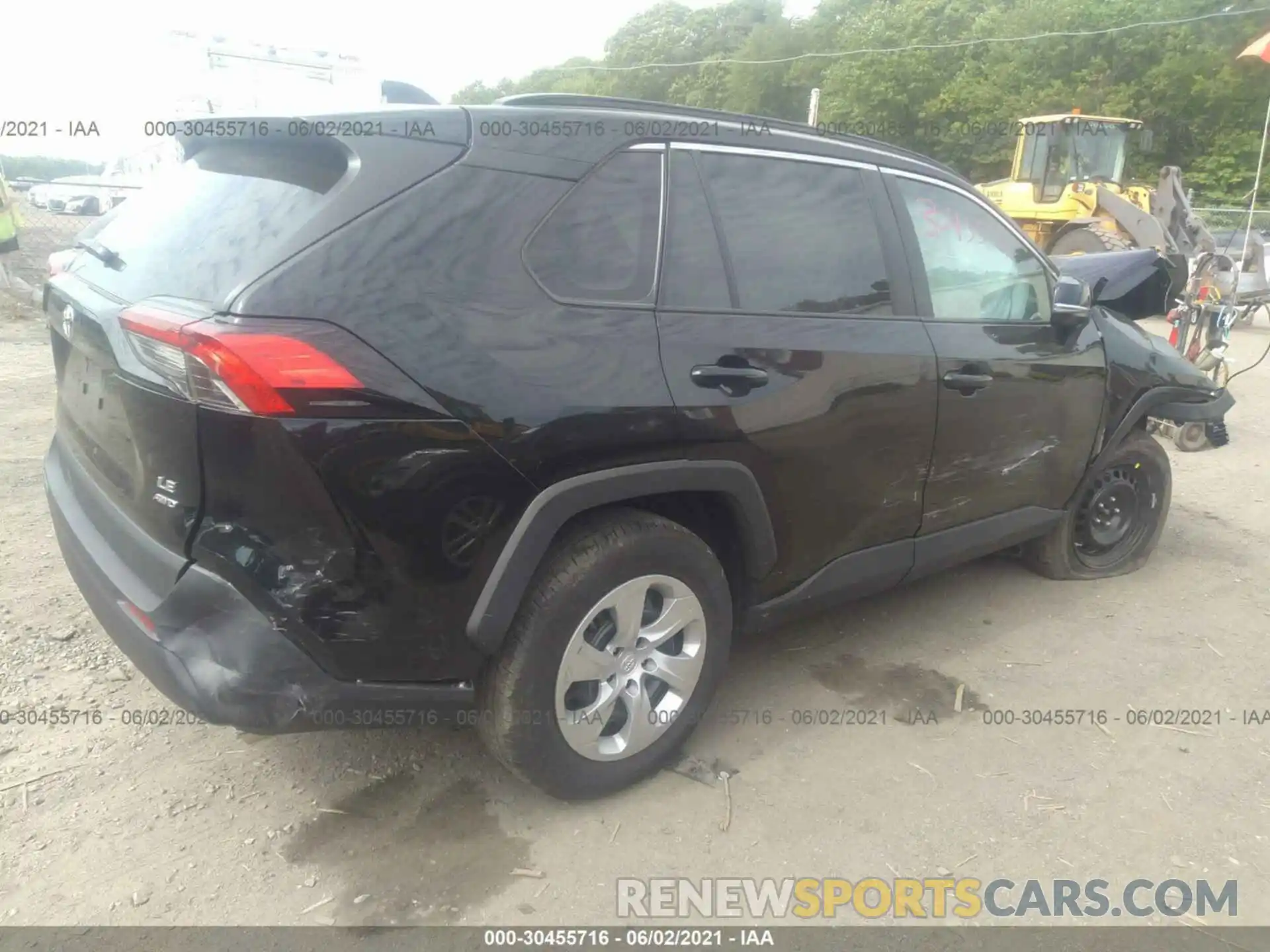 4 Photograph of a damaged car 2T3G1RFV2MC169345 TOYOTA RAV4 2021