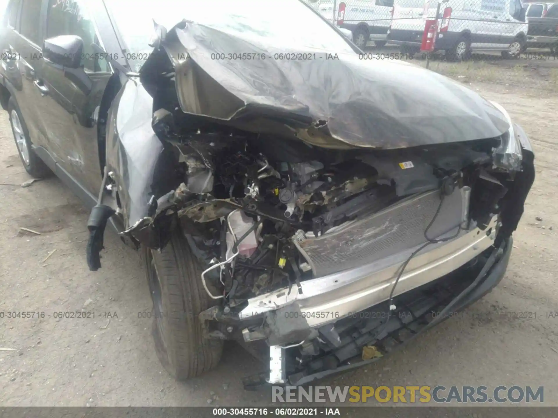 6 Photograph of a damaged car 2T3G1RFV2MC169345 TOYOTA RAV4 2021