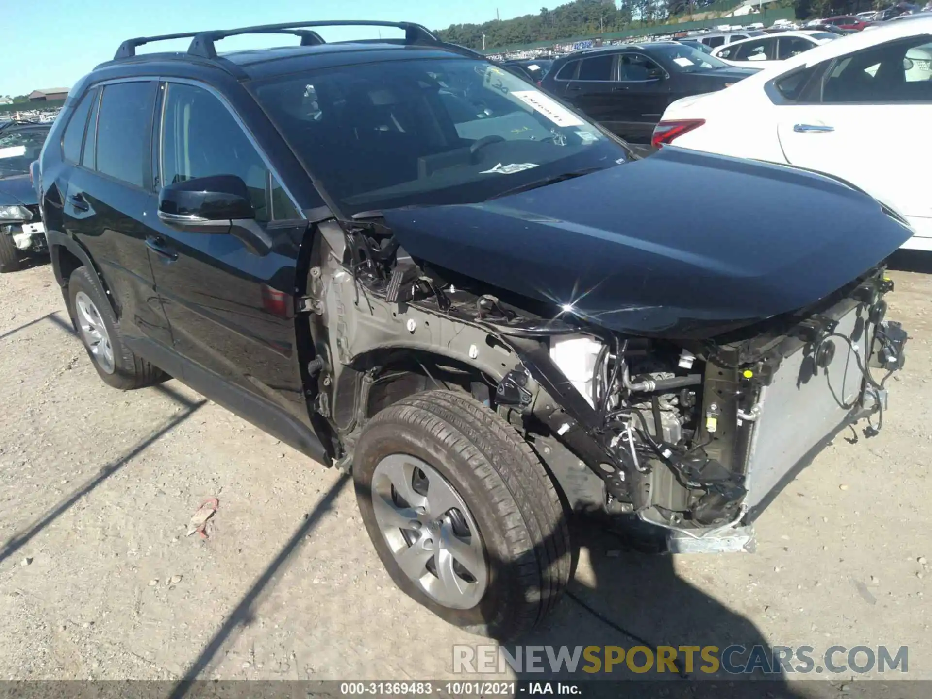 1 Photograph of a damaged car 2T3G1RFV2MC190941 TOYOTA RAV4 2021