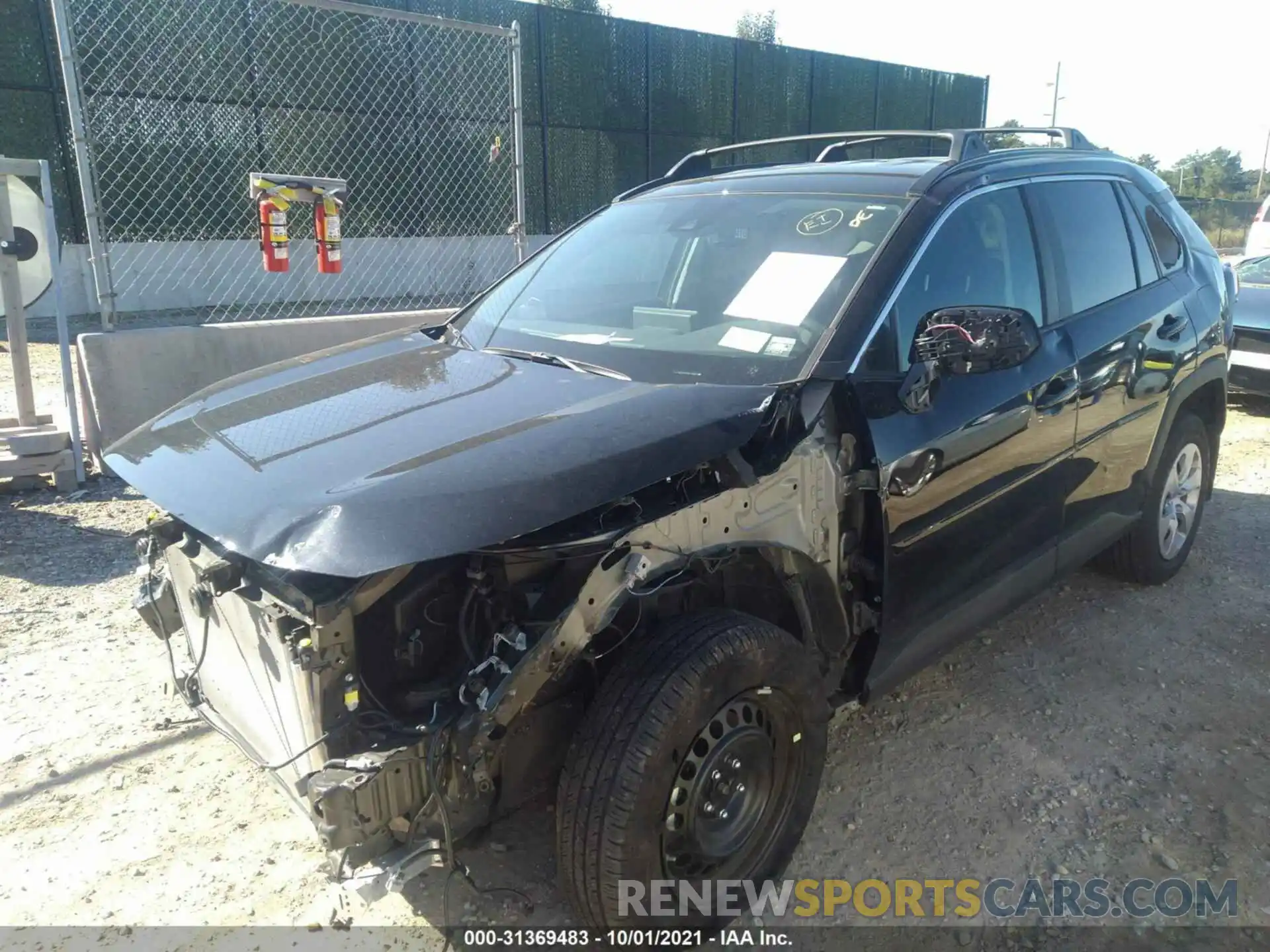 2 Photograph of a damaged car 2T3G1RFV2MC190941 TOYOTA RAV4 2021