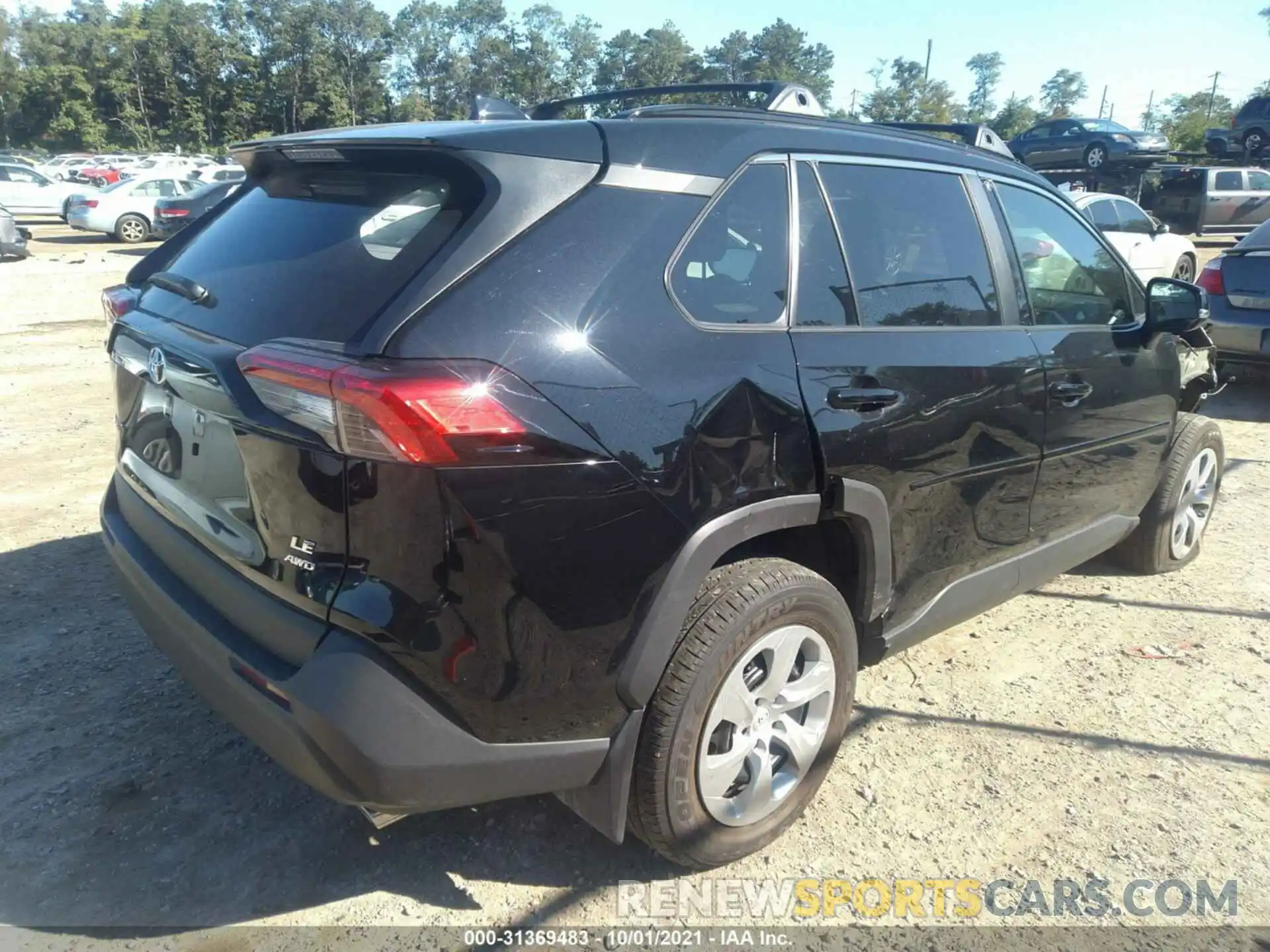 4 Photograph of a damaged car 2T3G1RFV2MC190941 TOYOTA RAV4 2021