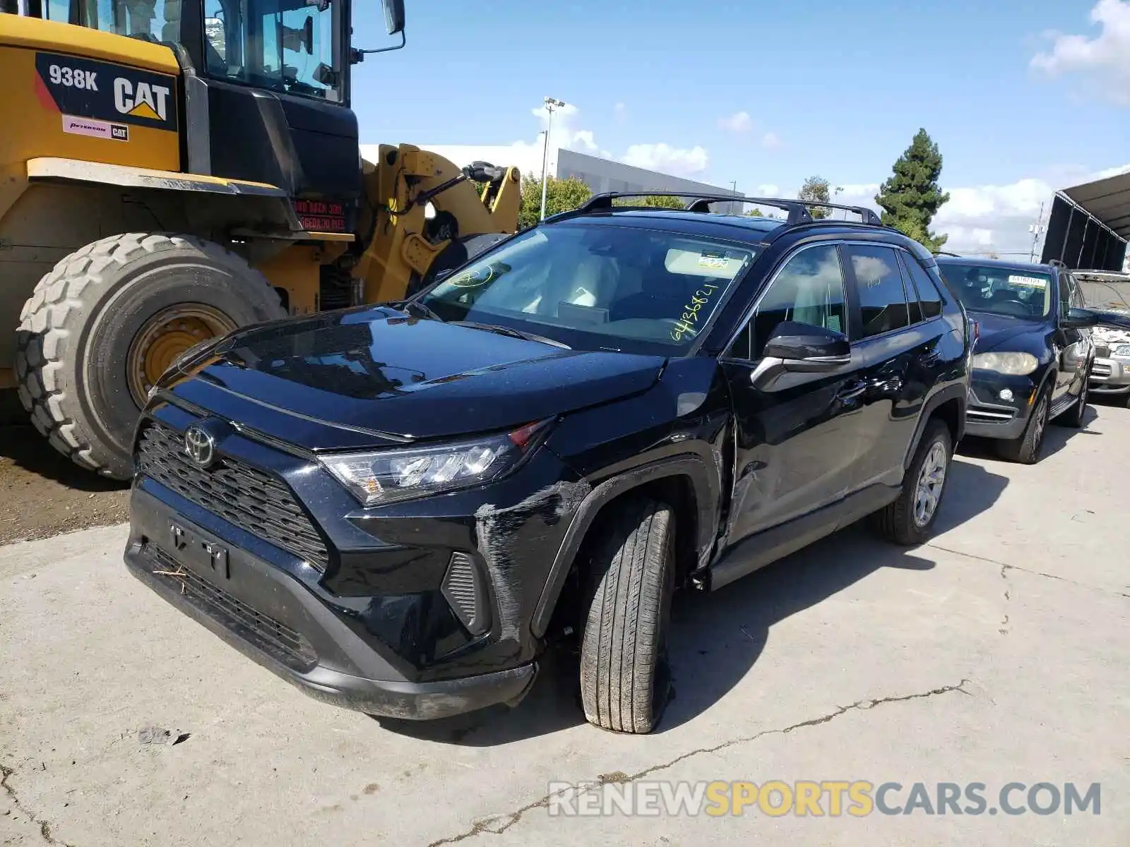 2 Photograph of a damaged car 2T3G1RFV2MC203283 TOYOTA RAV4 2021